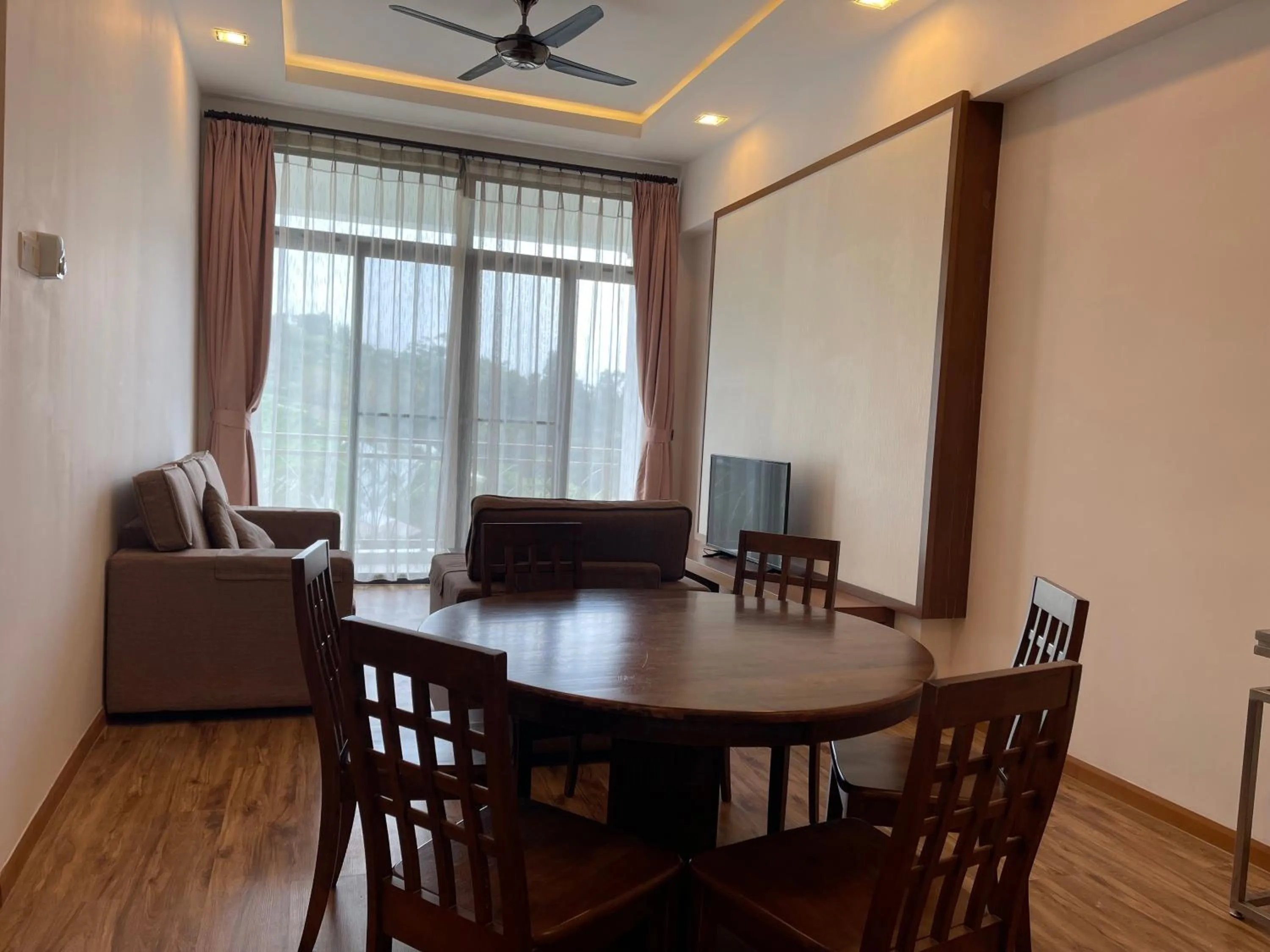 Seating area in NOVA Apartment at Cameron