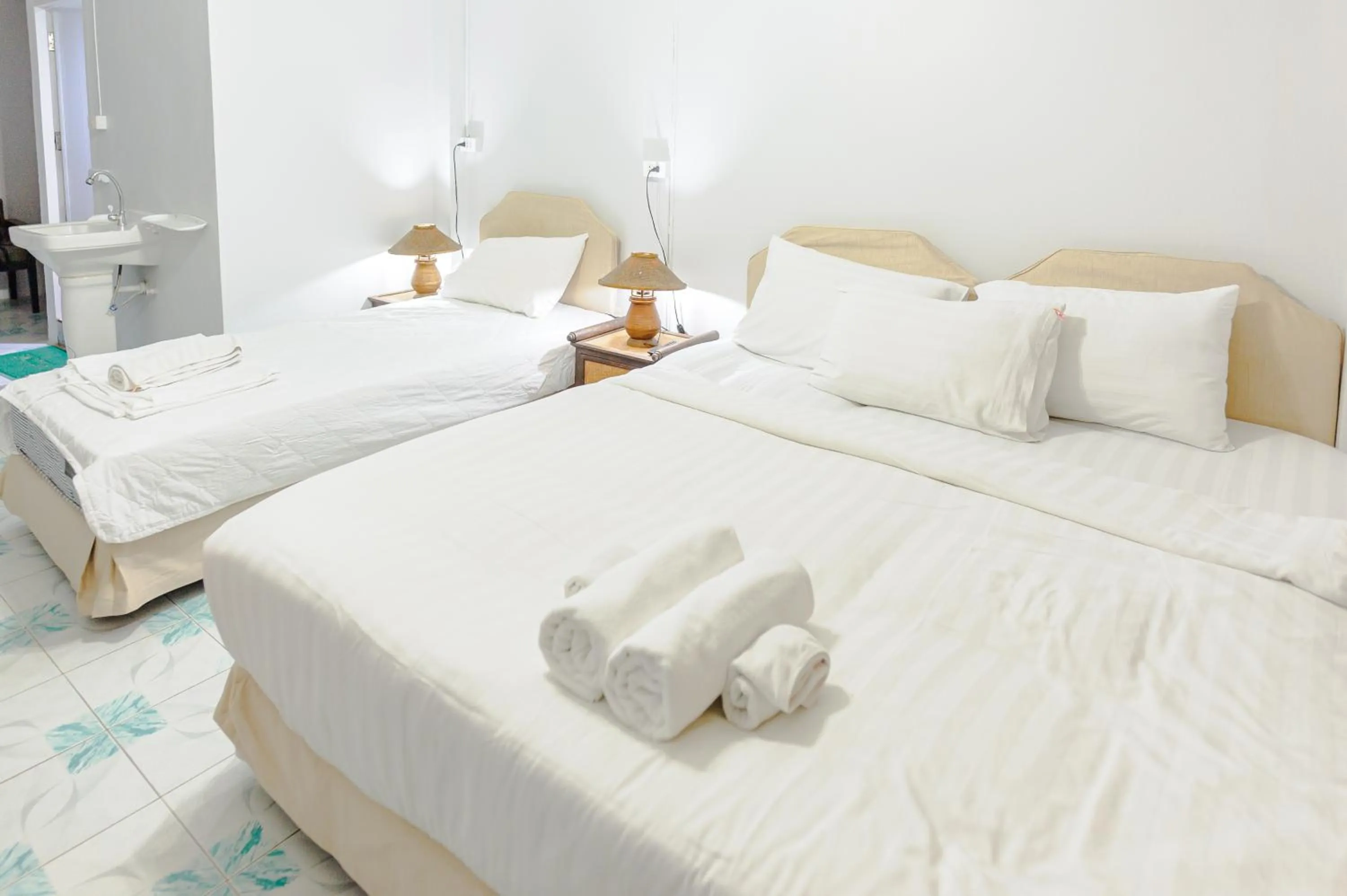 Bed in High5 Guesthouse