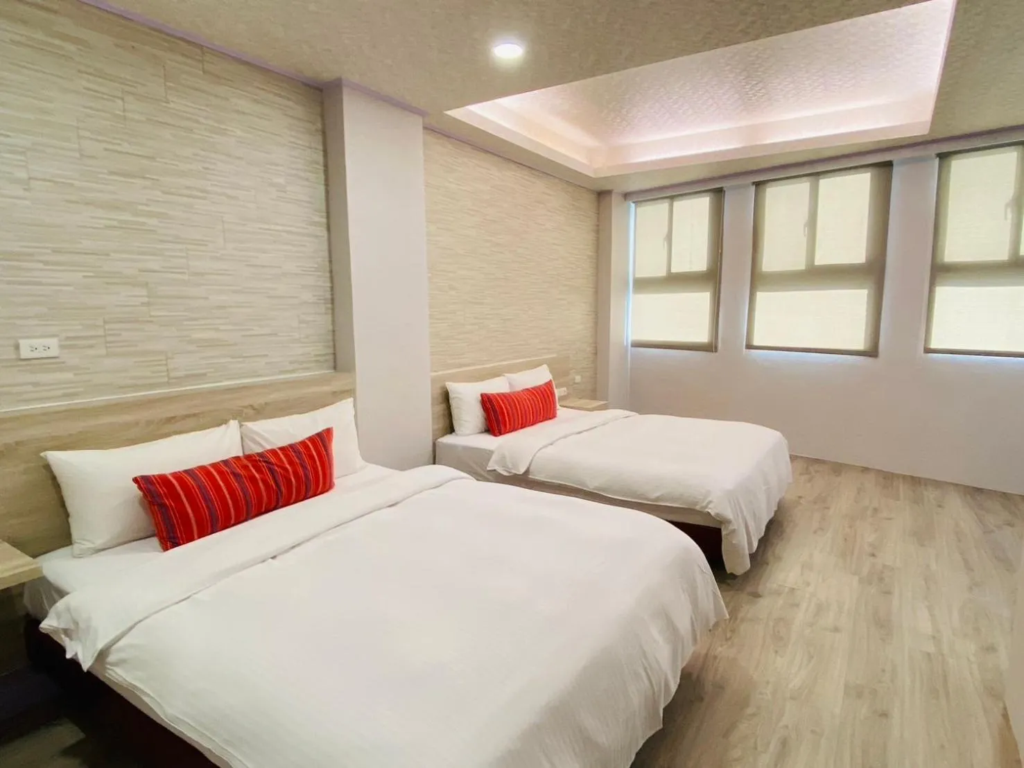 Bed in Beauty Garden Hotel - Jiaoxi