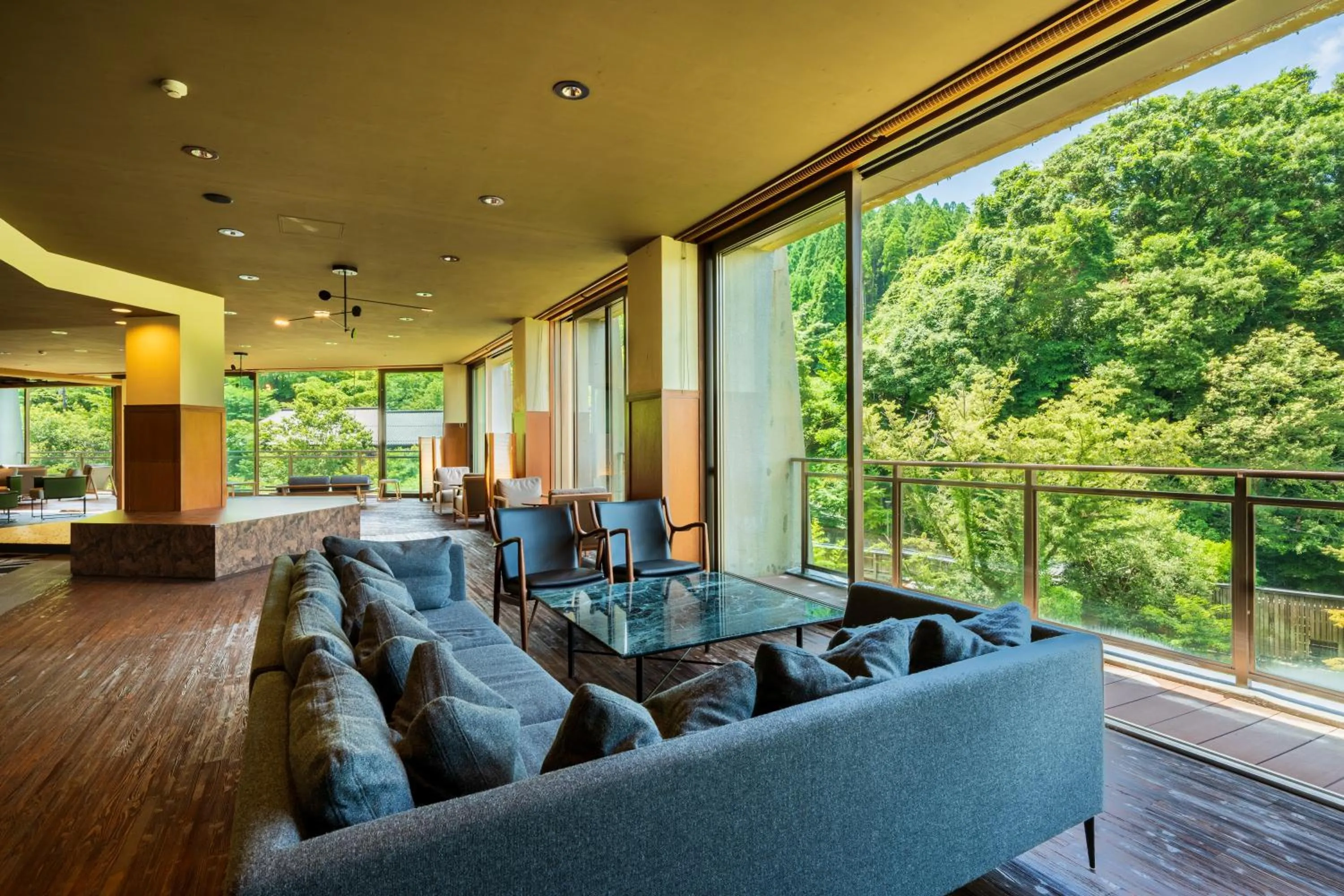 Lobby or reception in Yukyo no Hibiki Yusai