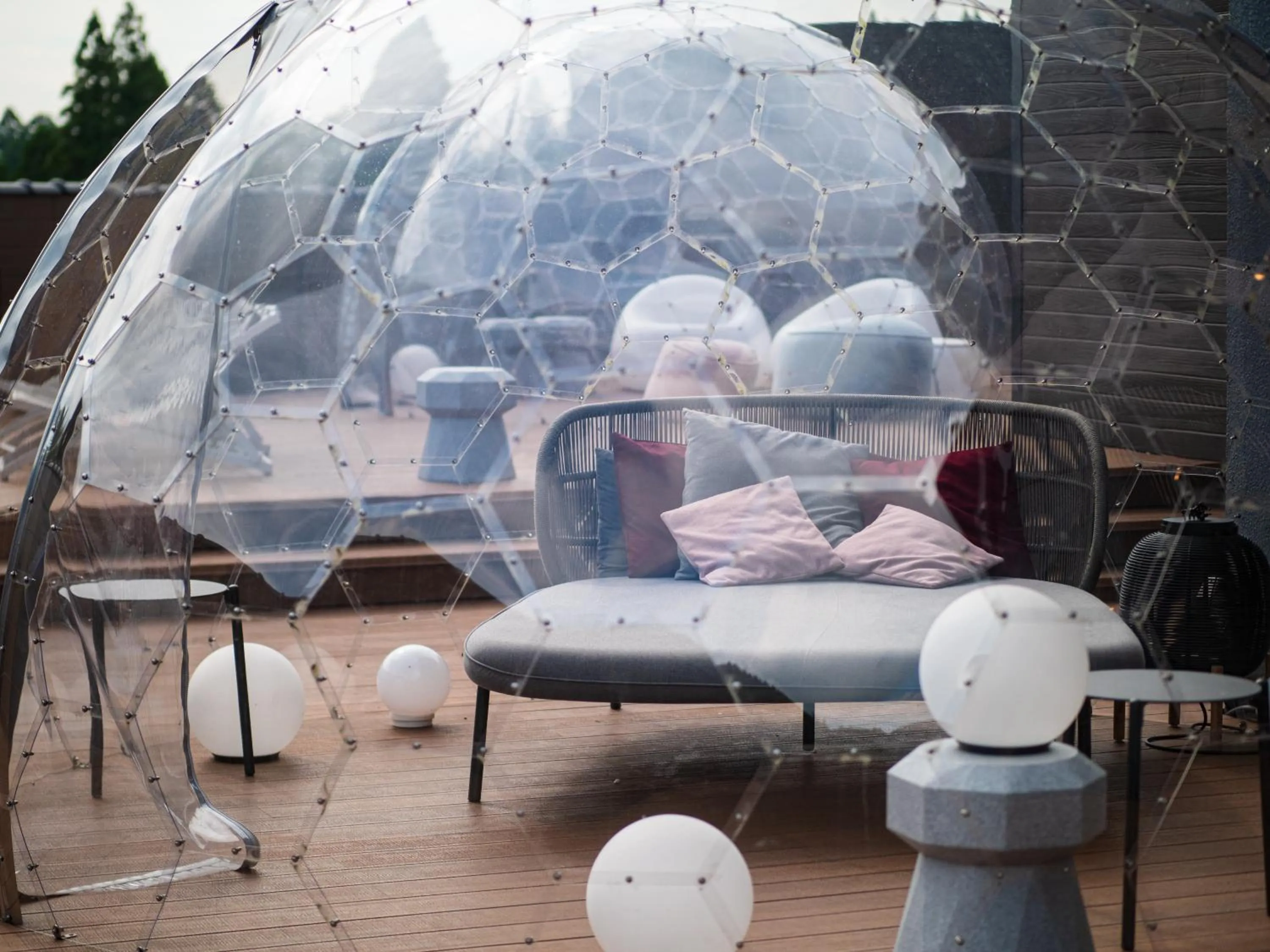 Area and facilities in Yukyo no Hibiki Yusai