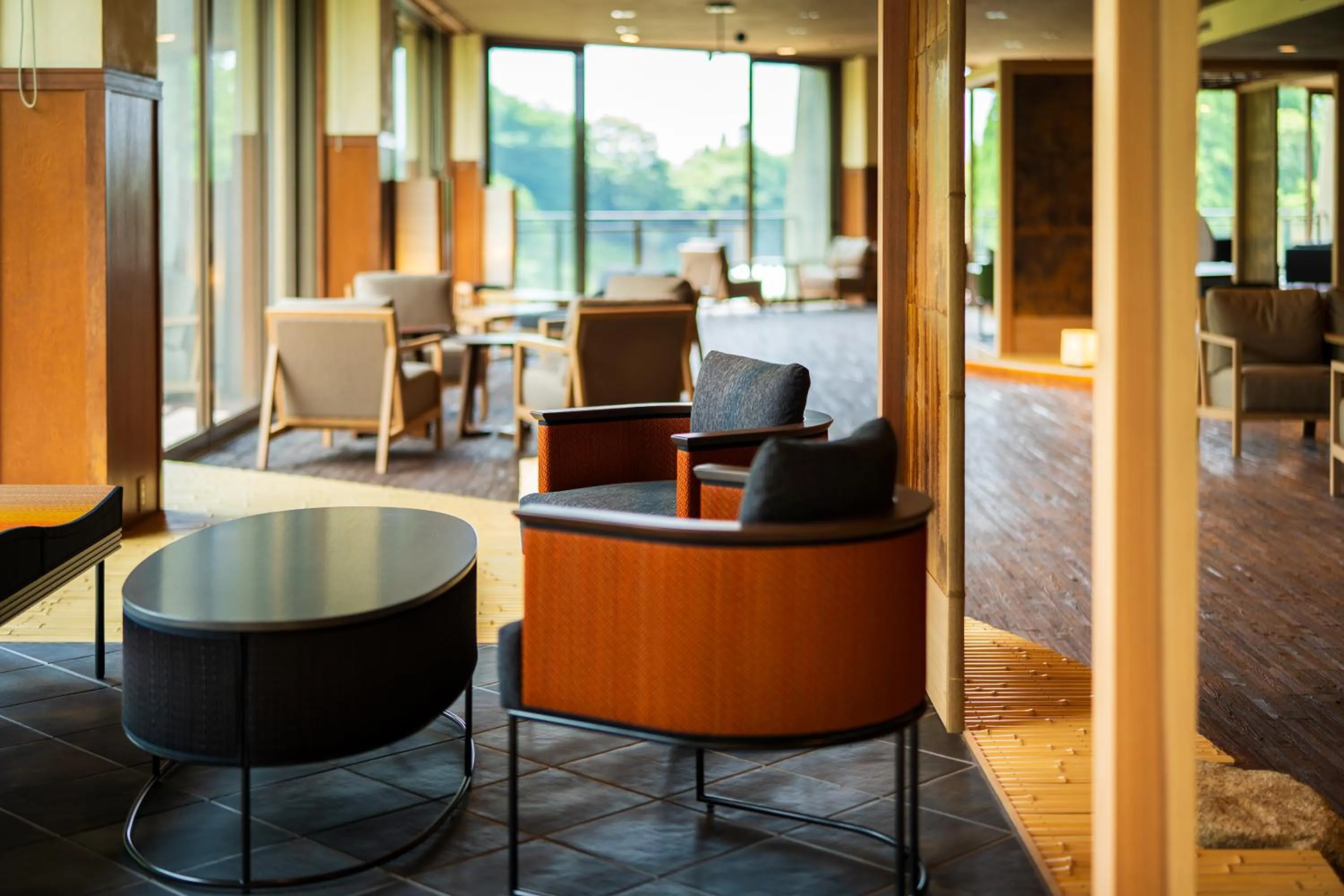 Lobby or reception in Yukyo no Hibiki Yusai