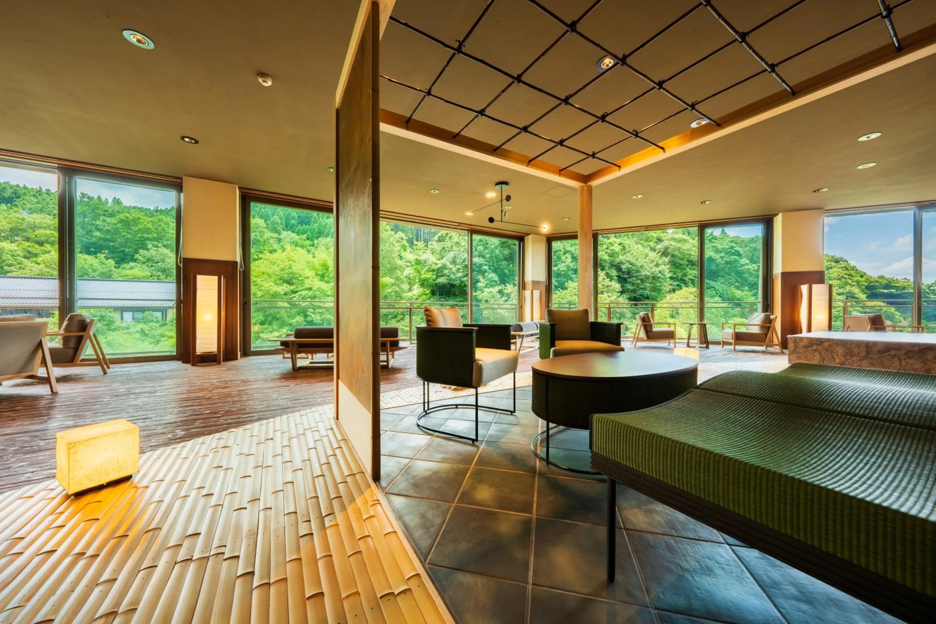 Lobby or reception in Yukyo no Hibiki Yusai