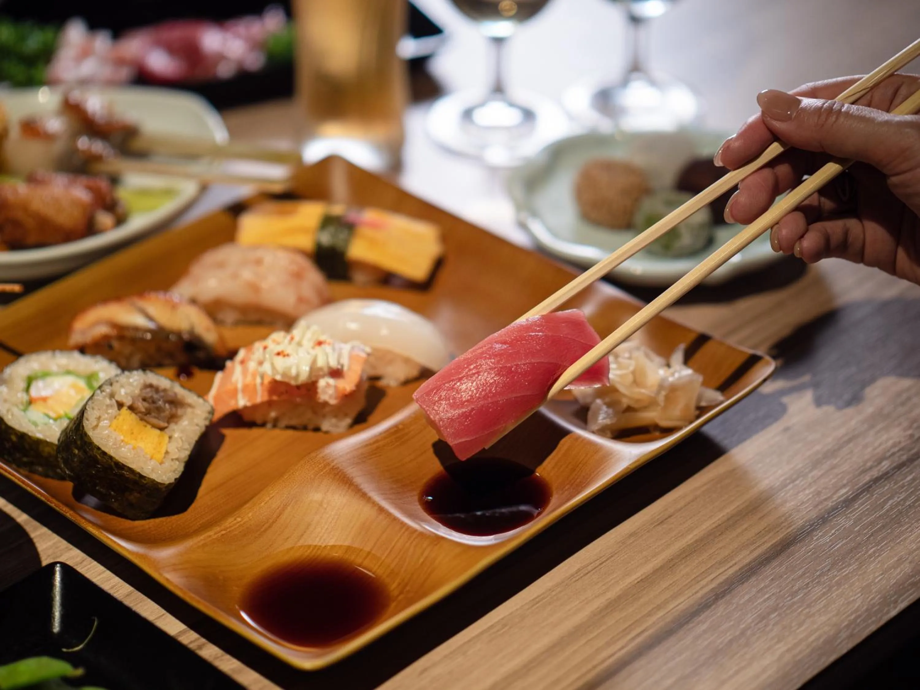 Dinner in Yukyo no Hibiki Yusai