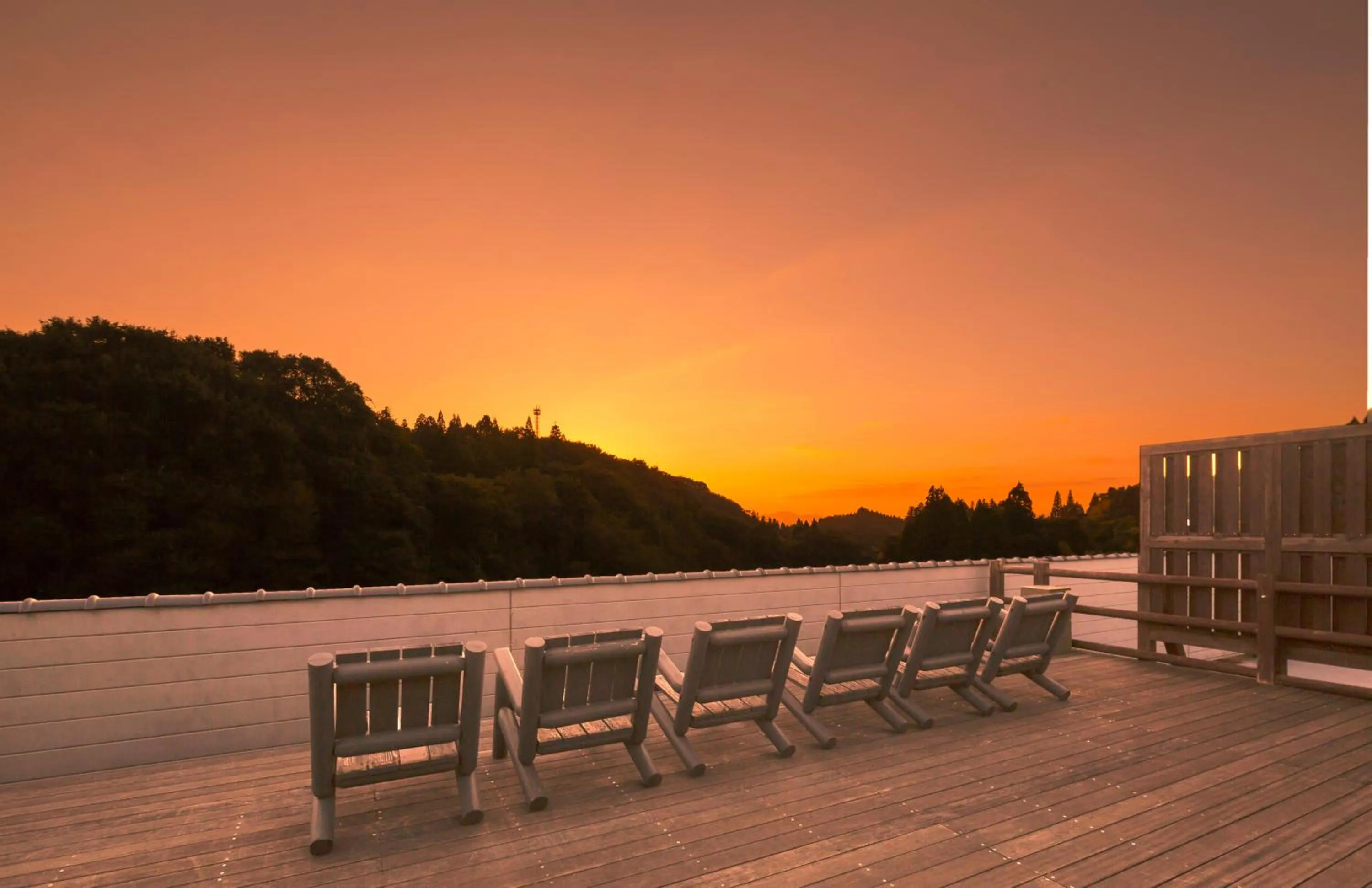 Balcony/Terrace in Yukyo no Hibiki Yusai