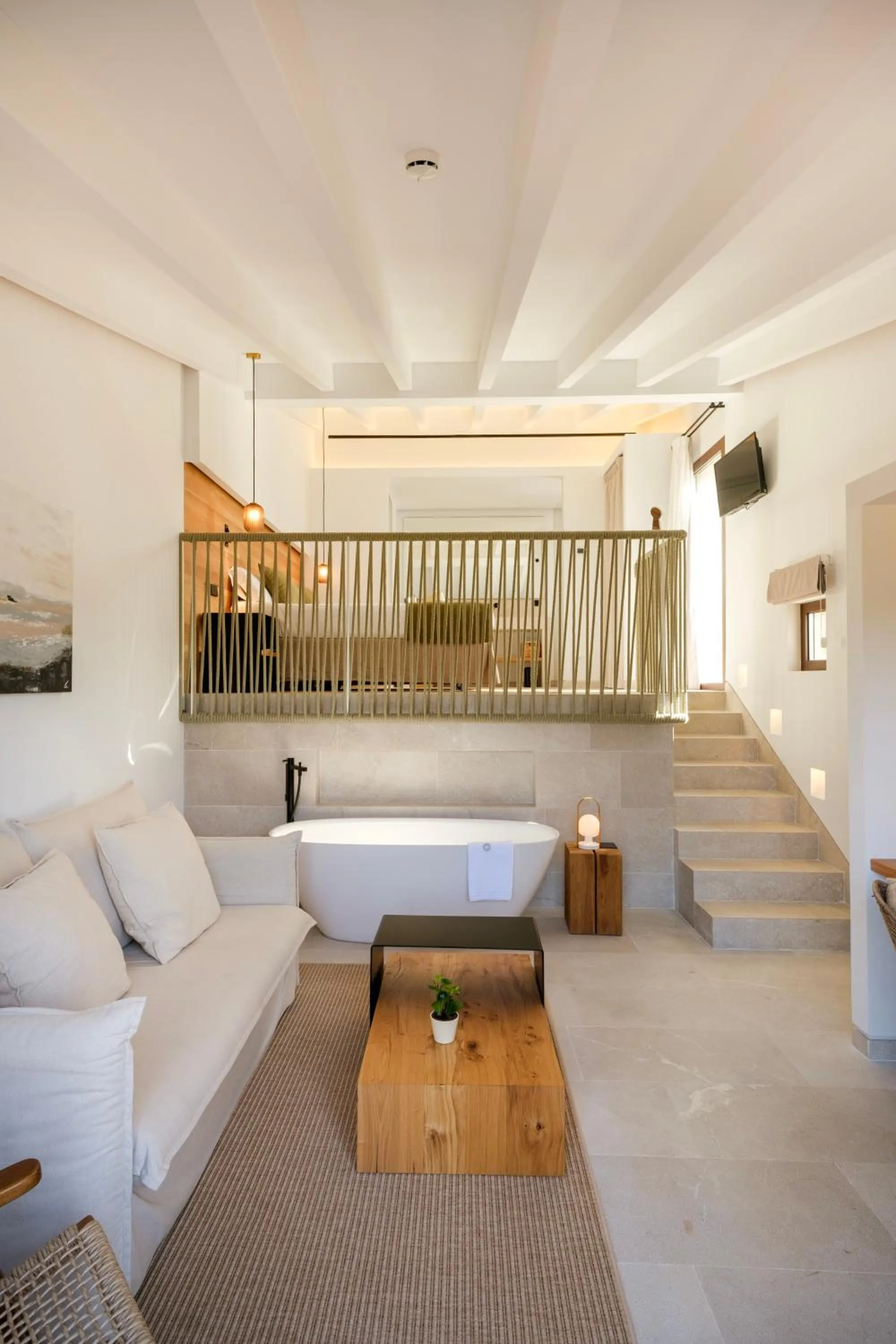 Living room in Fincahotel Treurer - Olive Grove & Grand House - Adults Only