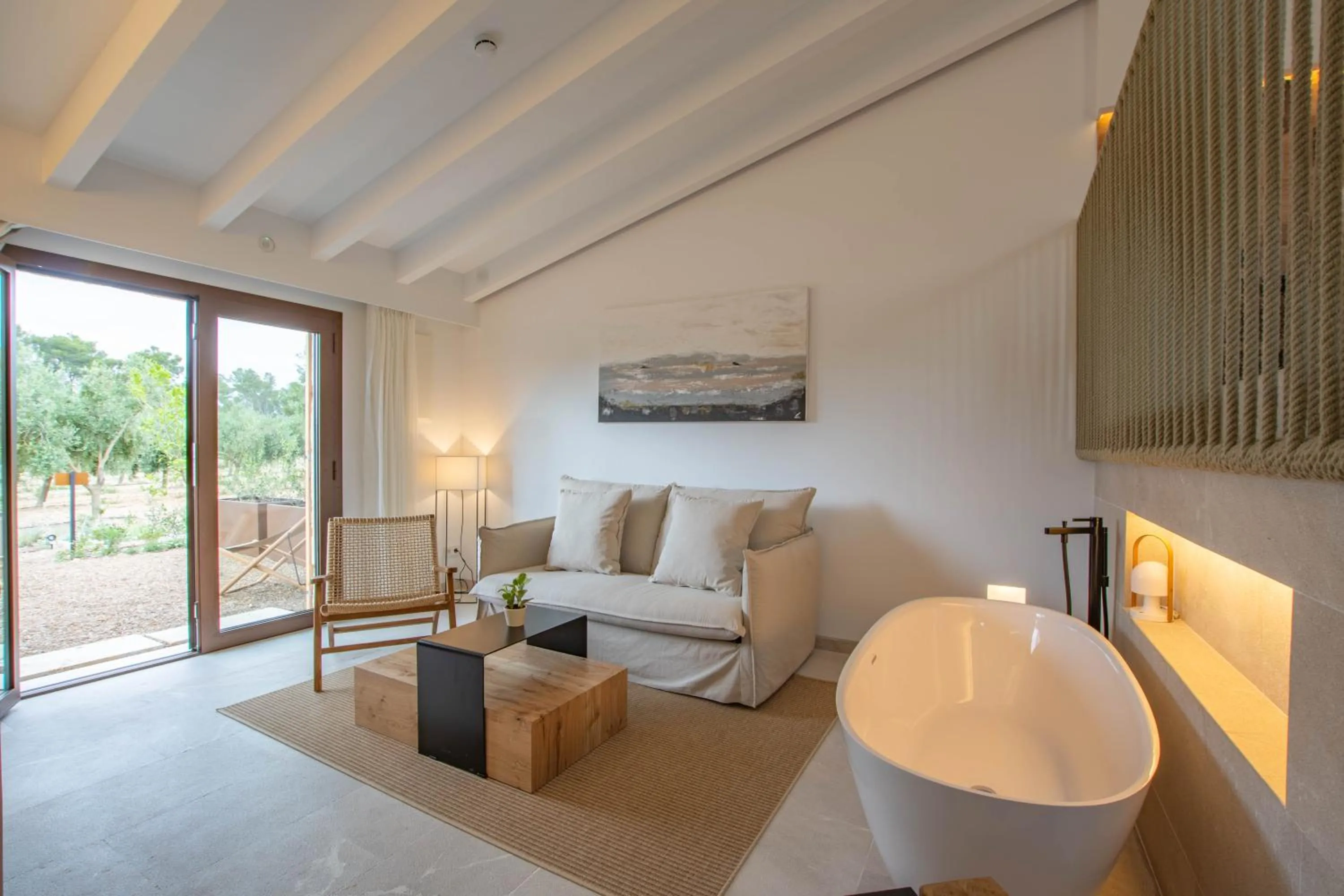 Living room in Fincahotel Treurer - Olive Grove & Grand House - Adults Only