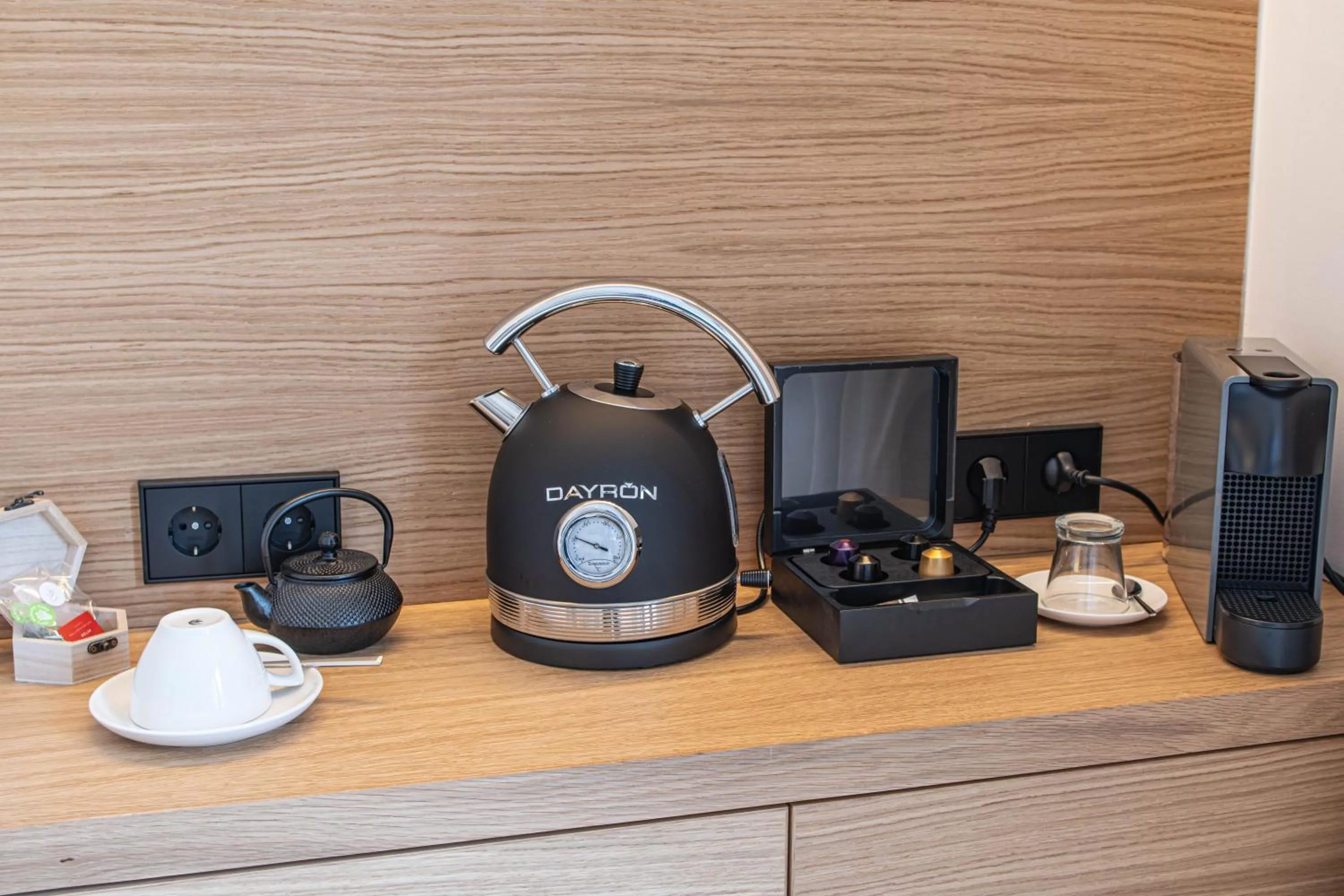 Coffee/tea facilities in Fincahotel Treurer - Olive Grove & Grand House - Adults Only