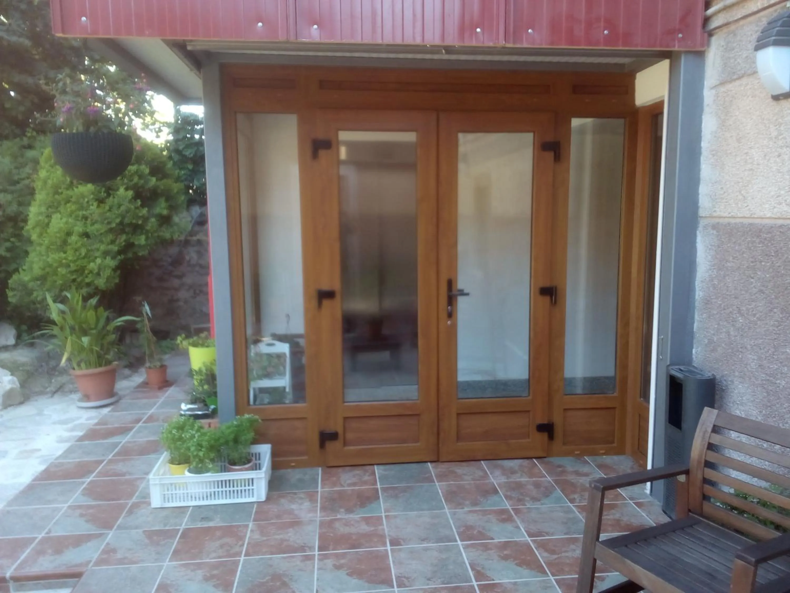 Garden in Hotel Ria de Bilbao