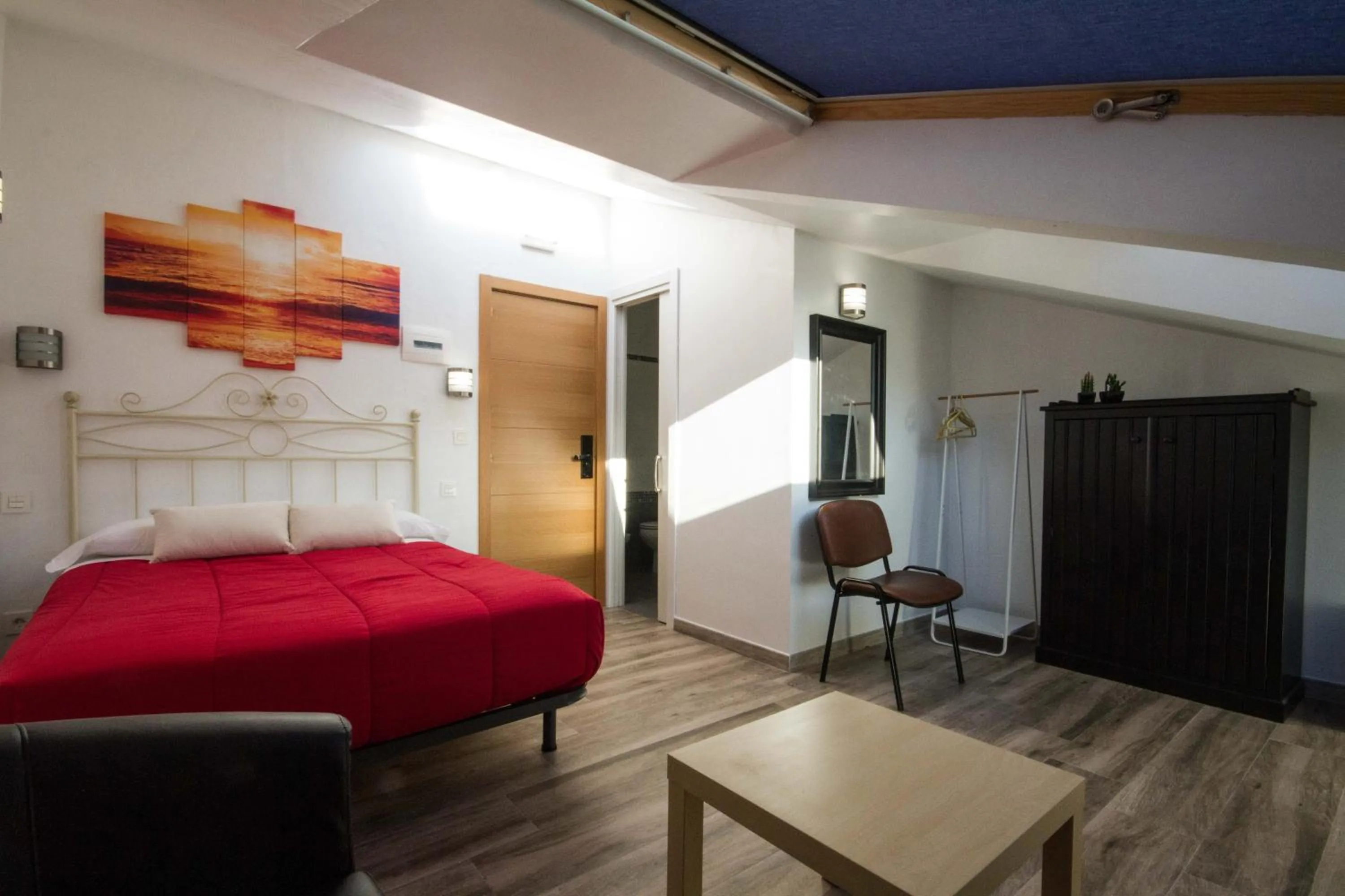 Photo of the whole room, Bed in Hotel Ria de Bilbao