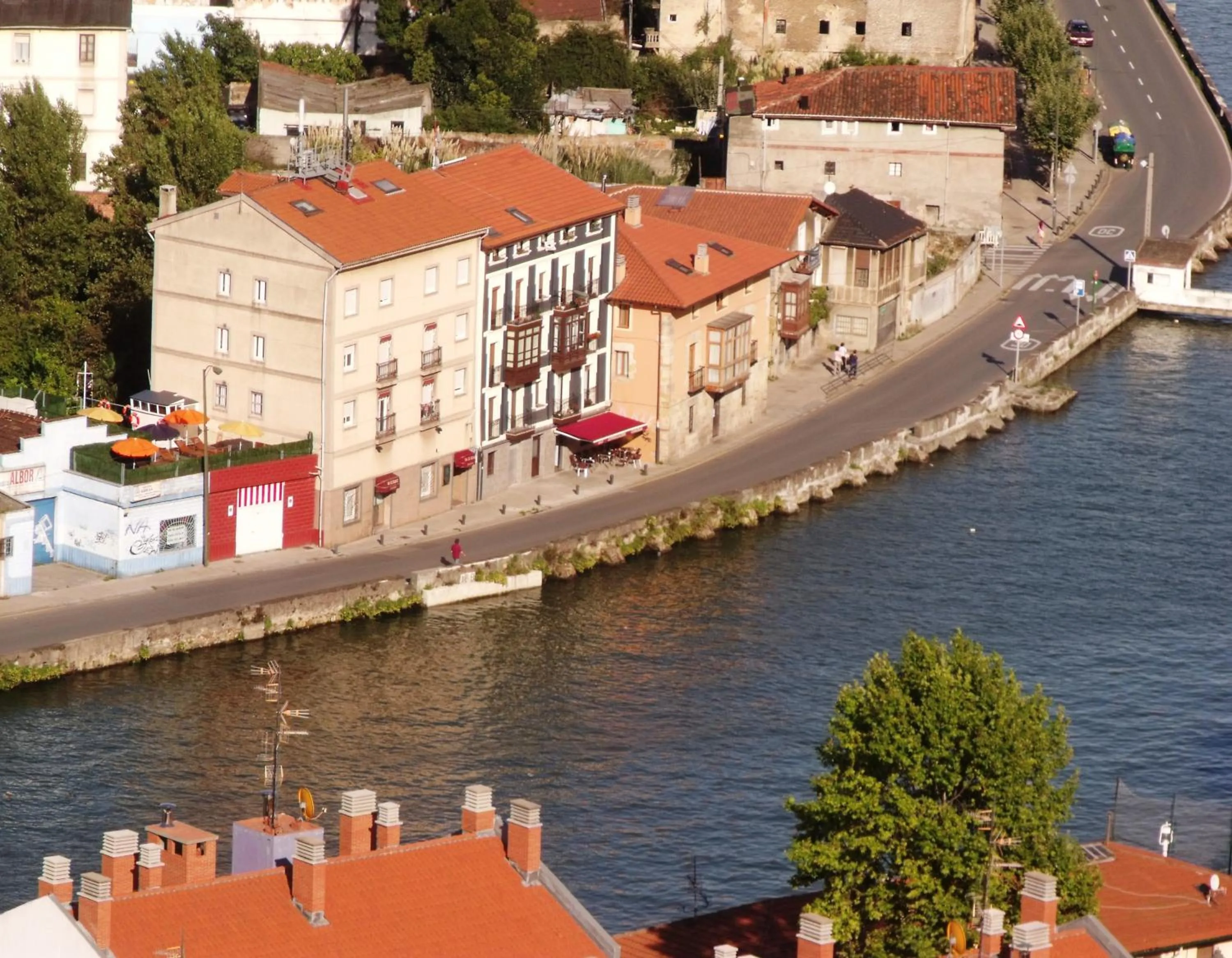 View (from property/room) in Hotel Ria de Bilbao