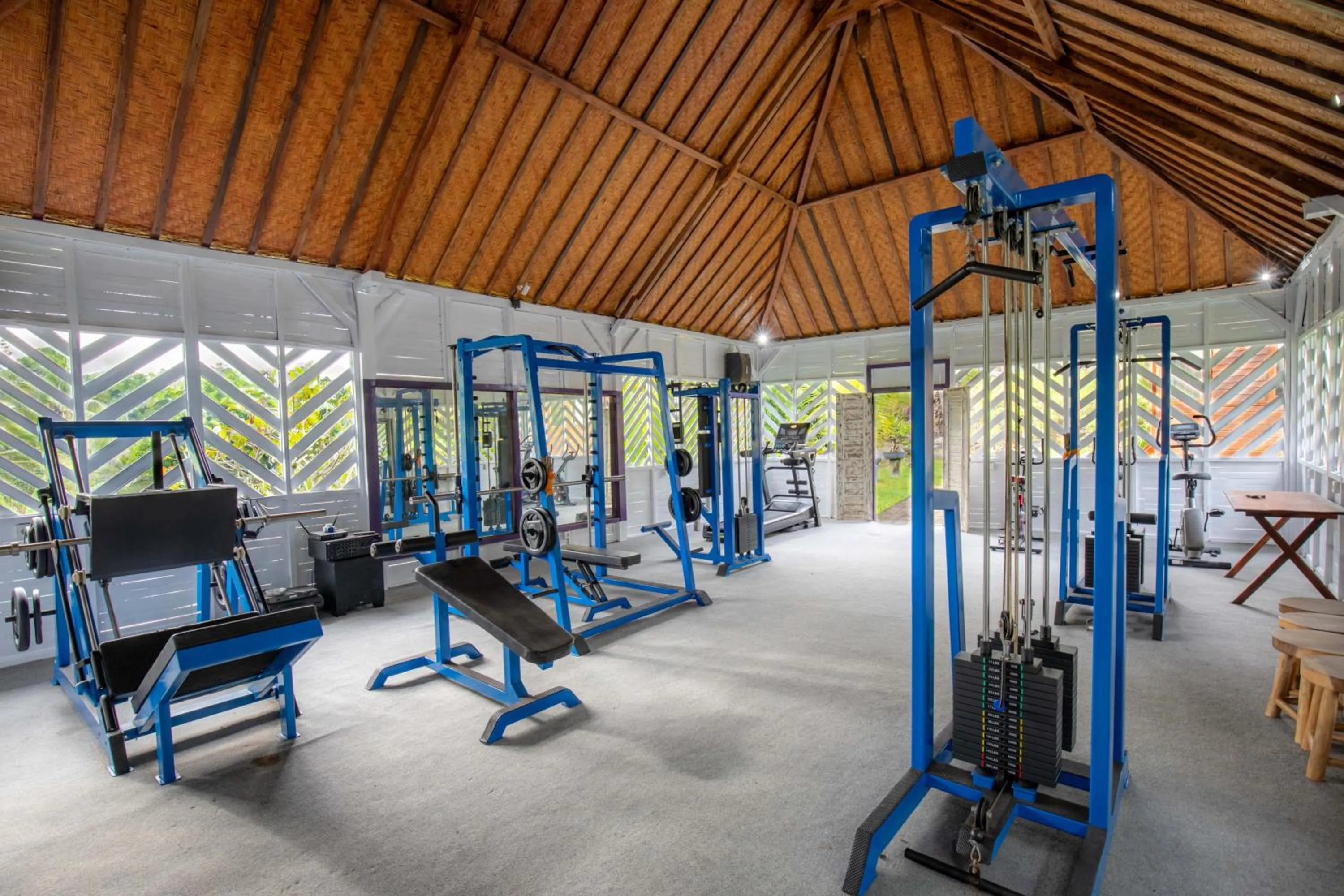 Fitness centre/facilities in The Kleep Jungle Resort