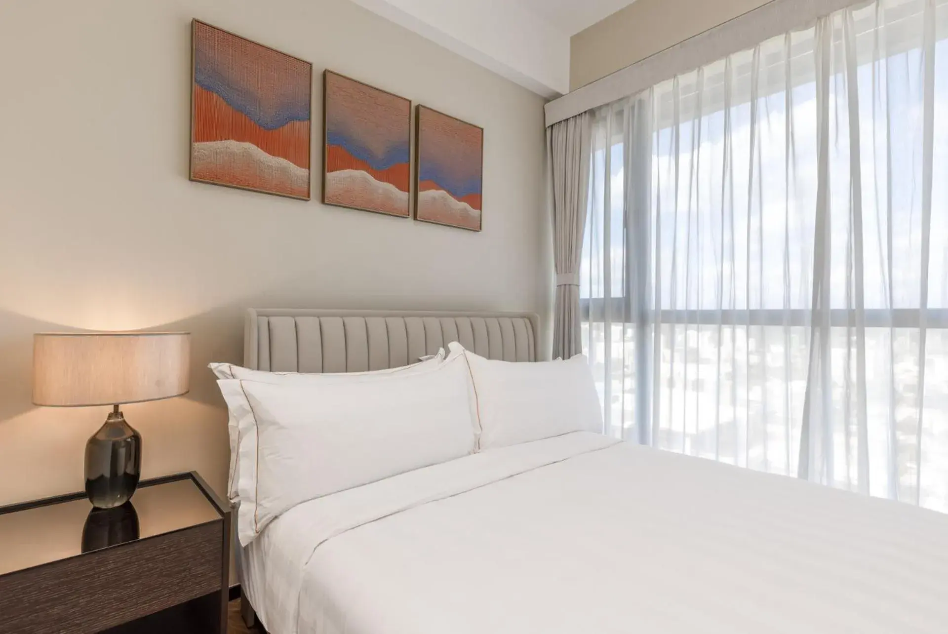 Bed in Pan Pacific Serviced Suites Nairobi Bed in Pan Pacific Serviced Suites Nairobi