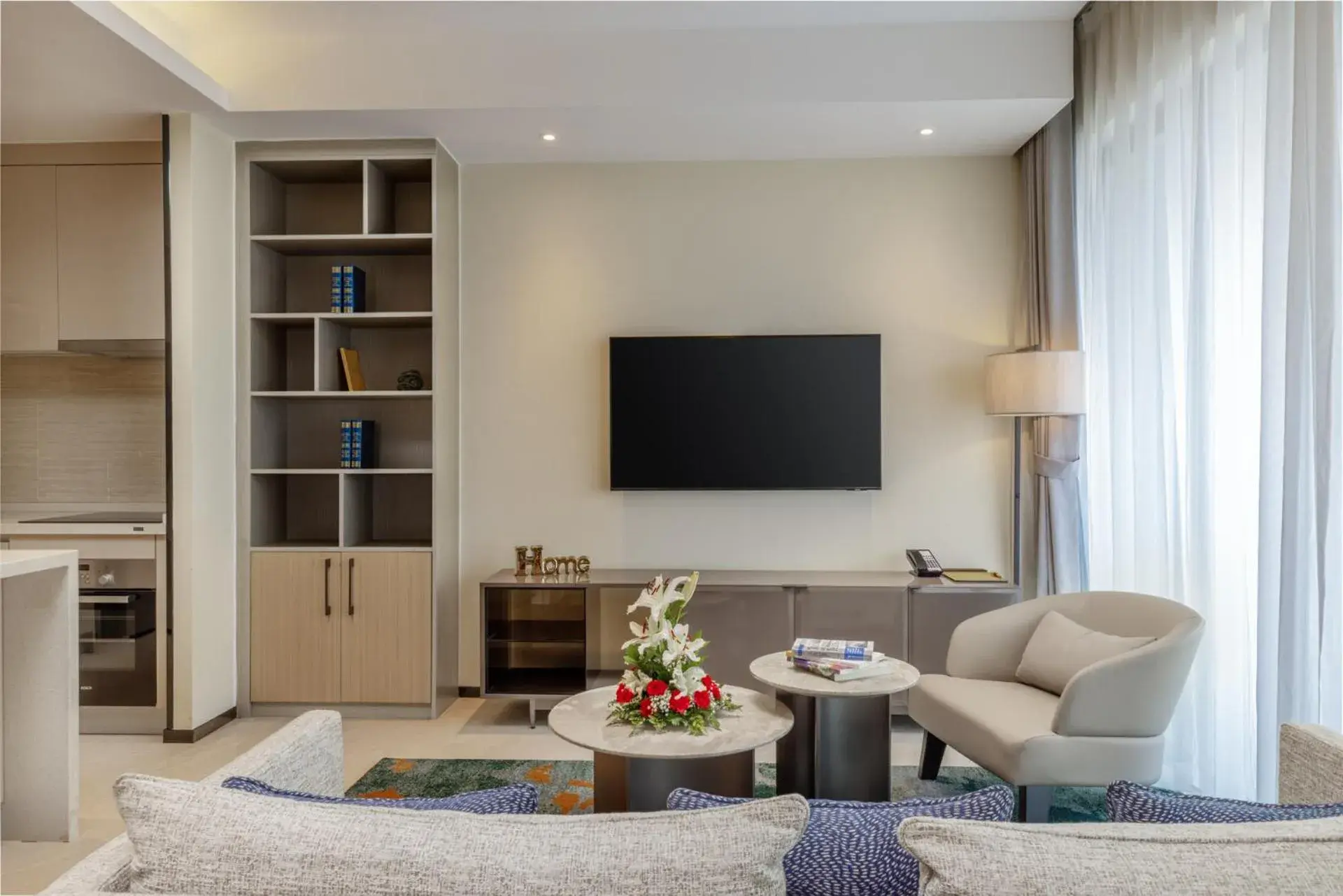 Living room in Pan Pacific Serviced Suites Nairobi Living room in Pan Pacific Serviced Suites Nairobi