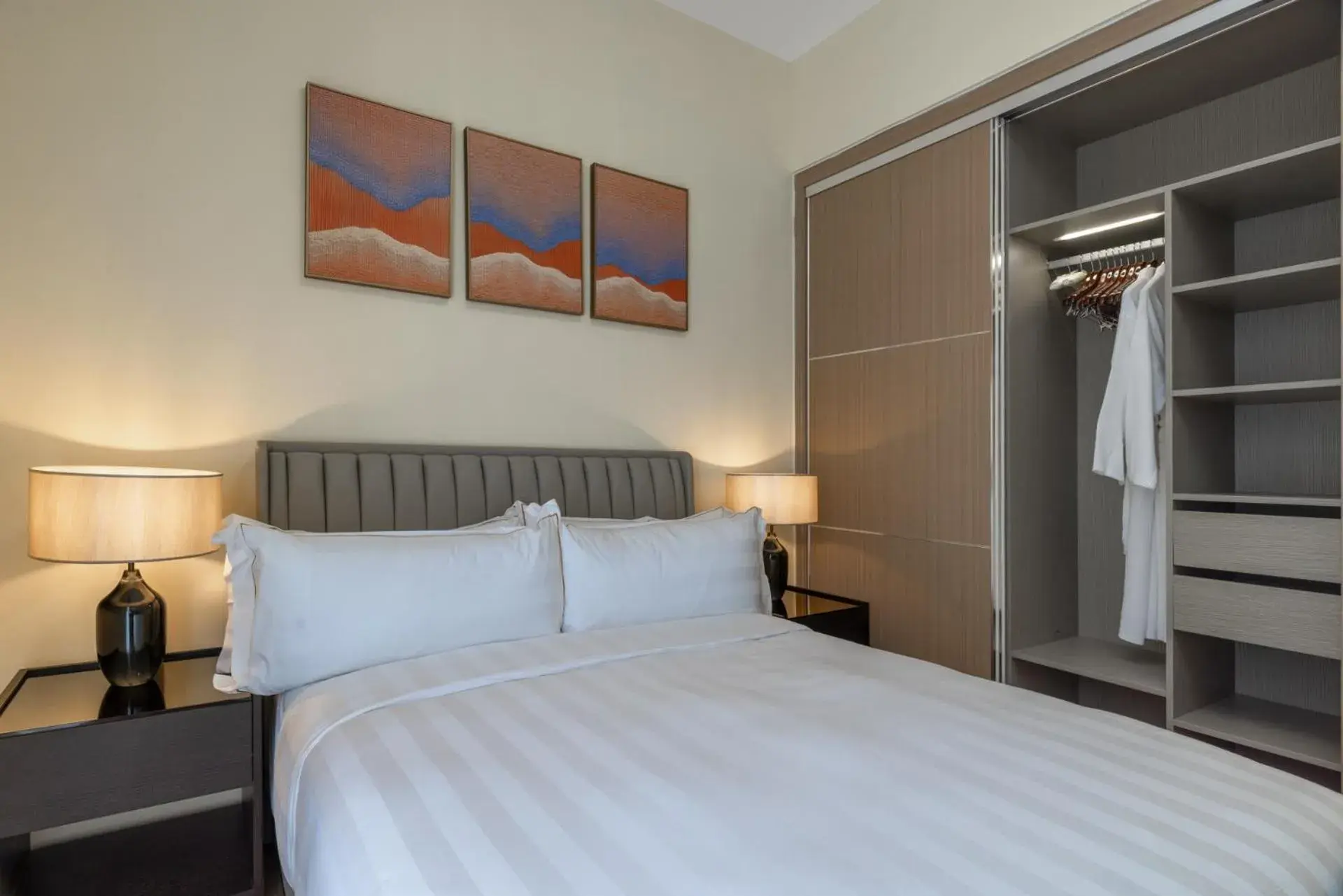 Bed in Pan Pacific Serviced Suites Nairobi Bed in Pan Pacific Serviced Suites Nairobi