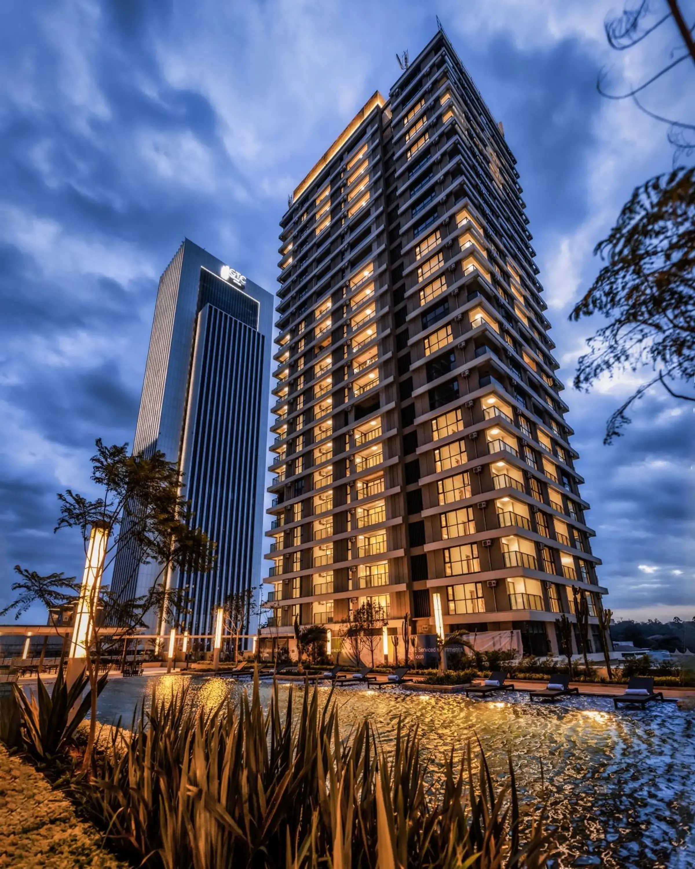 Property building in Pan Pacific Serviced Suites Nairobi Property building in Pan Pacific Serviced Suites Nairobi