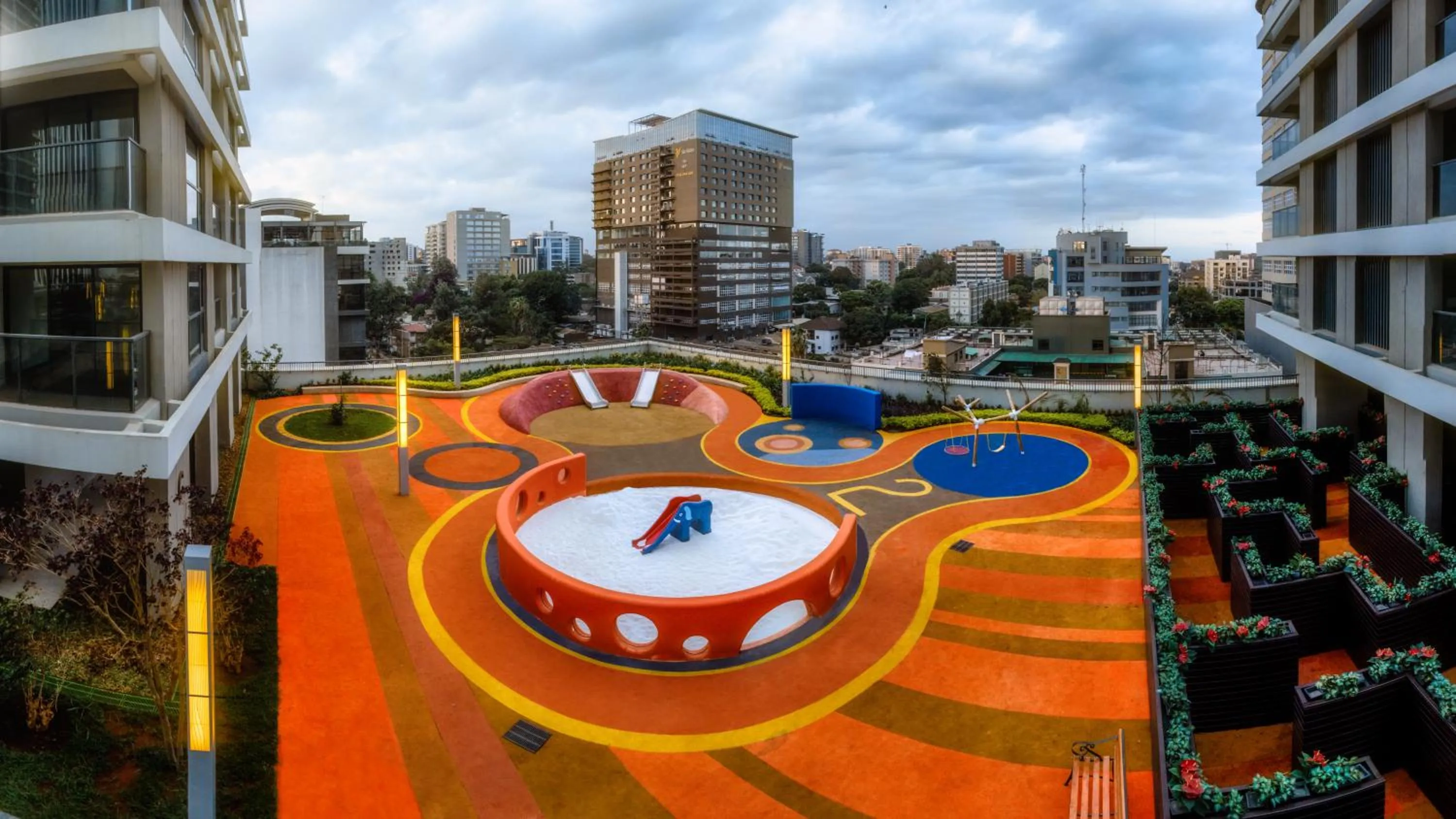 Property building in Pan Pacific Serviced Suites Nairobi