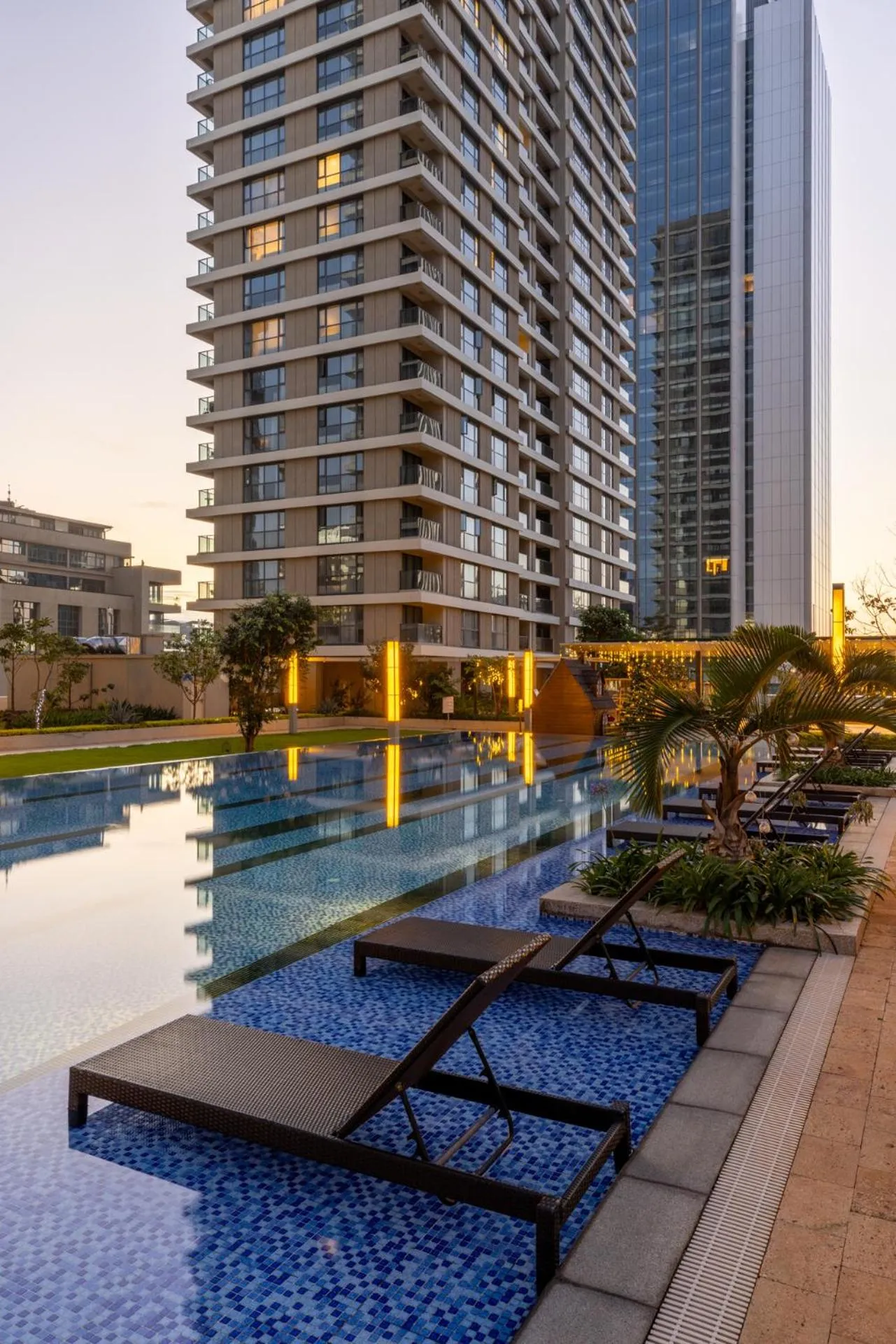 Property building in Pan Pacific Serviced Suites Nairobi