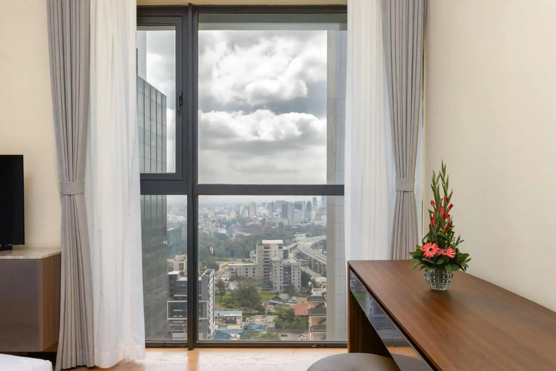 City view in Pan Pacific Serviced Suites Nairobi City view in Pan Pacific Serviced Suites Nairobi
