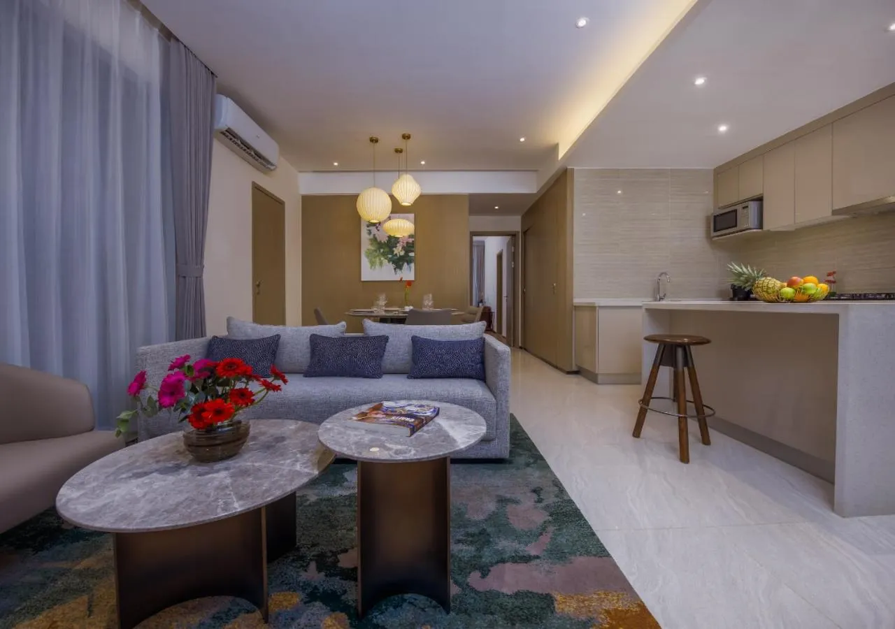 Living room in Pan Pacific Serviced Suites Nairobi