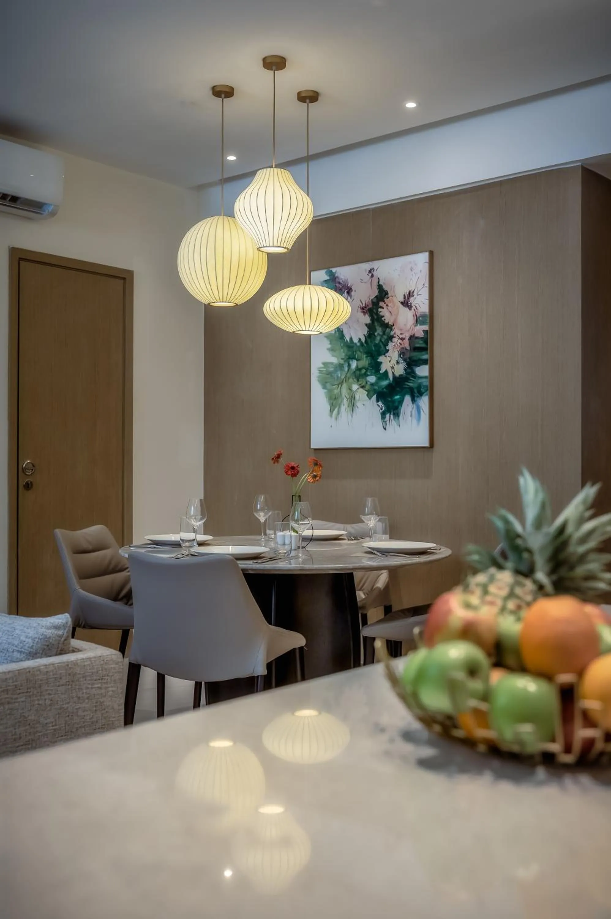 Seating area in Pan Pacific Serviced Suites Nairobi