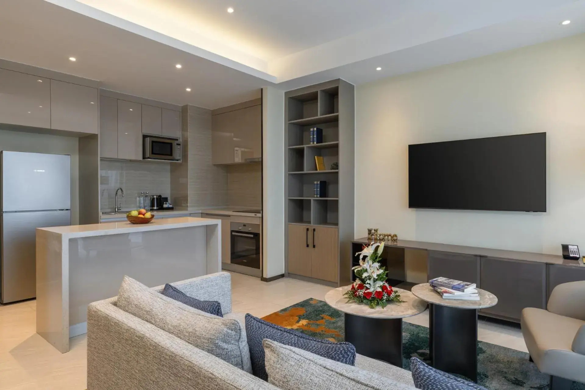 Living room in Pan Pacific Serviced Suites Nairobi Living room in Pan Pacific Serviced Suites Nairobi