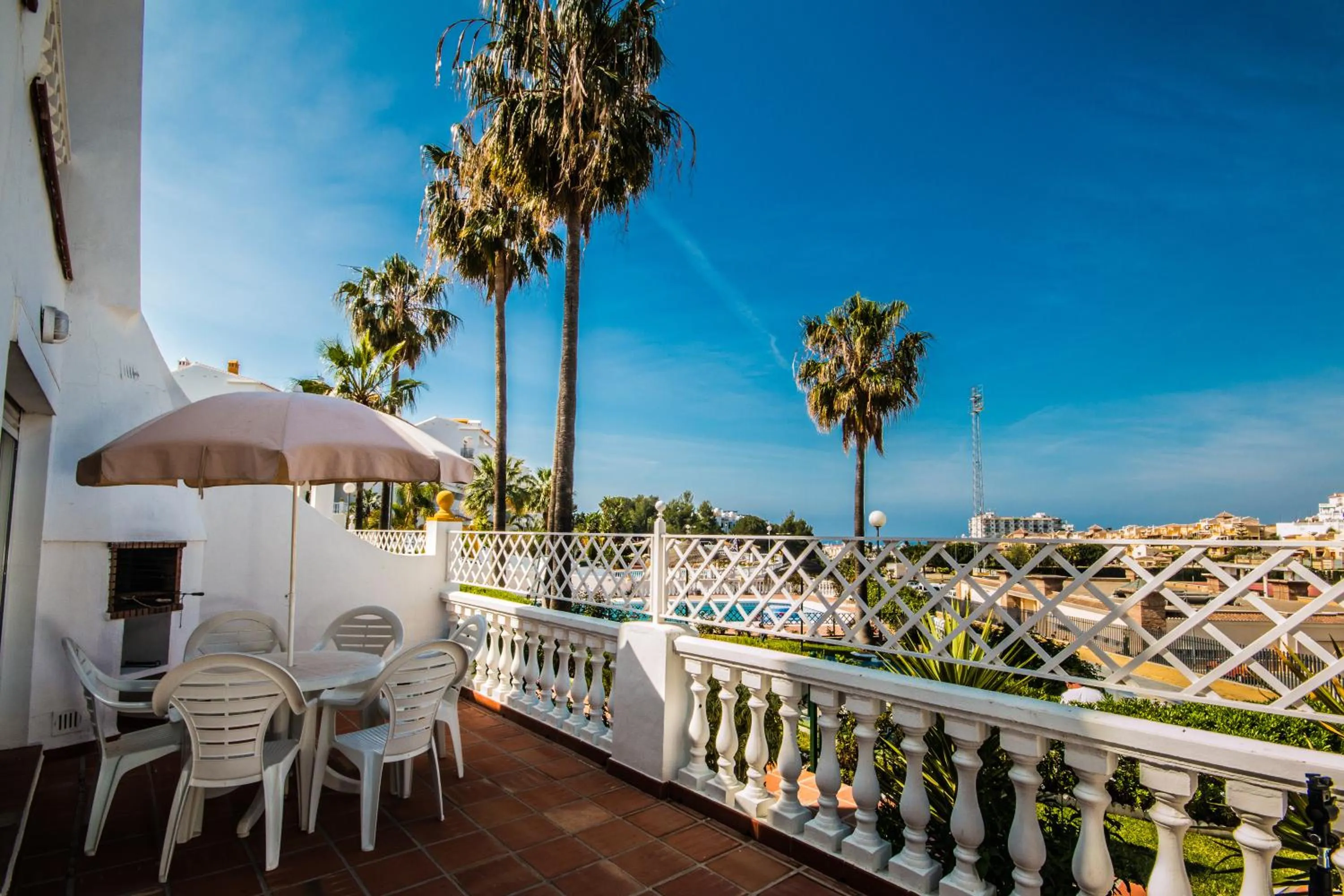 Balcony/Terrace in Apartamentos Las Rosas de Capistrano