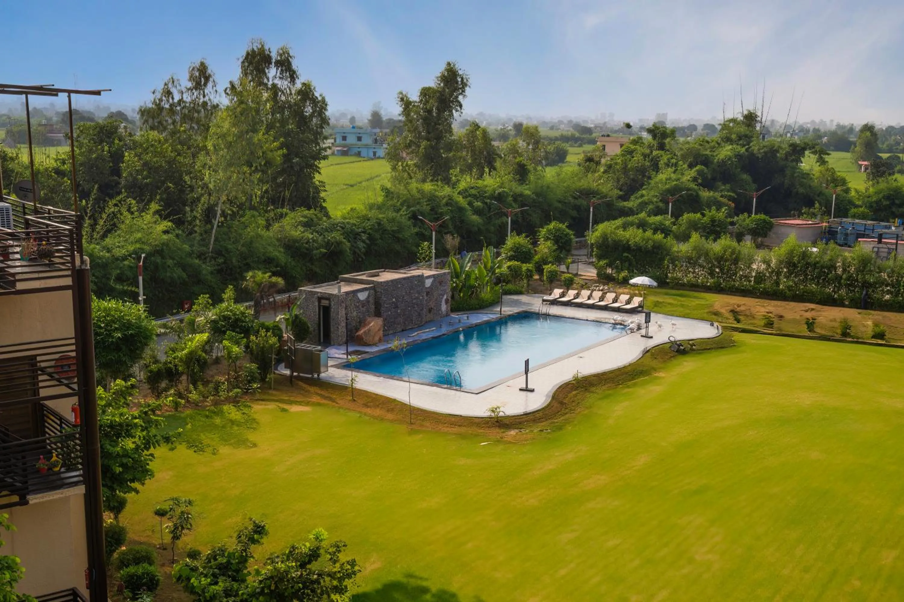 Swimming pool in ANANTUM GATEWAY RESORTS