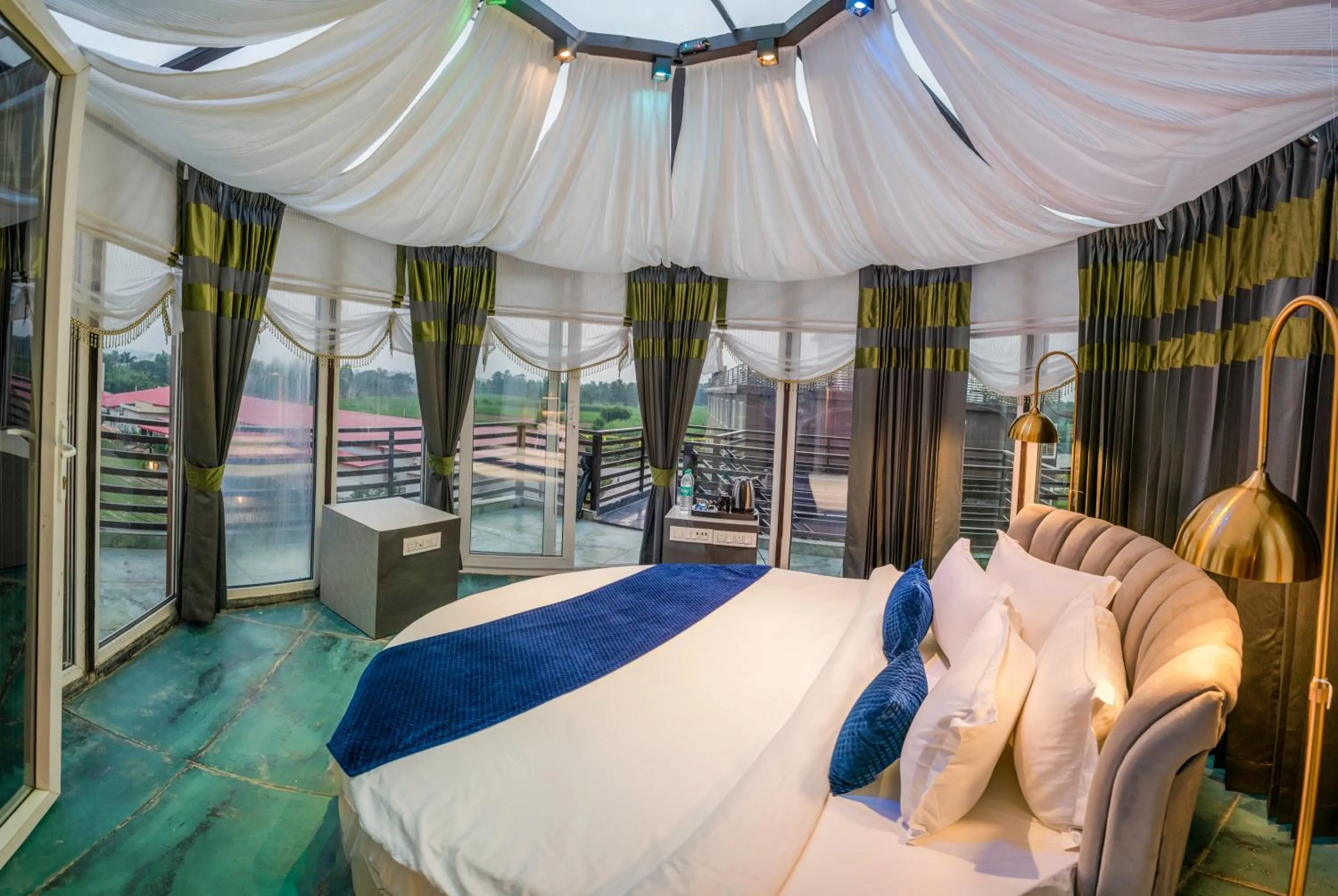 Bed in ANANTUM GATEWAY RESORTS