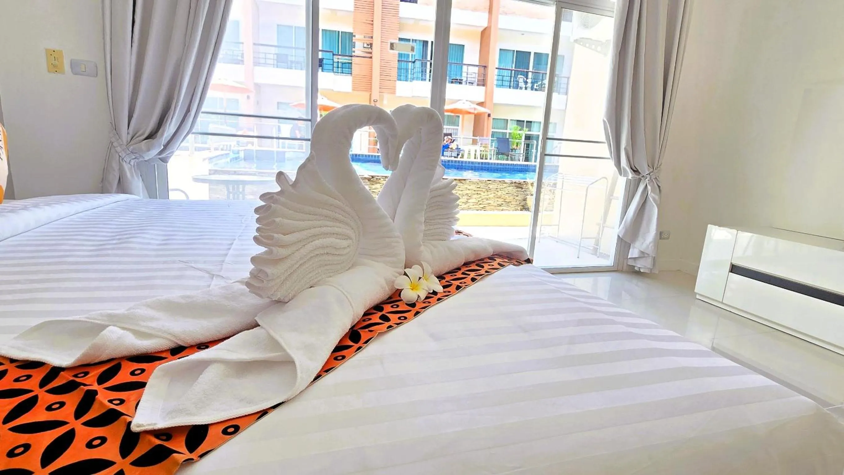 Bed in Sea Boss Homestay