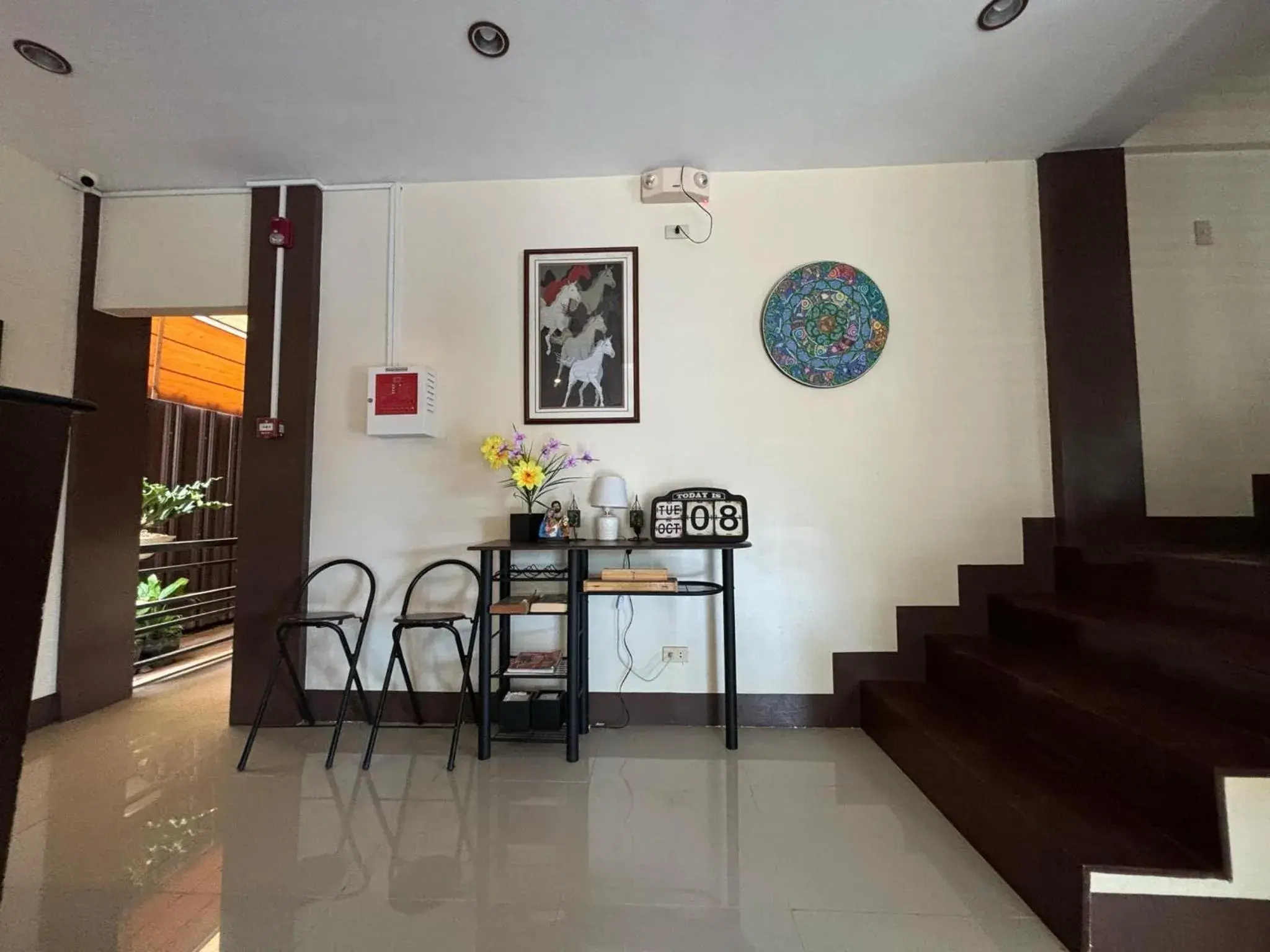 Living room in DIAKOPES INN Living room in DIAKOPES INN