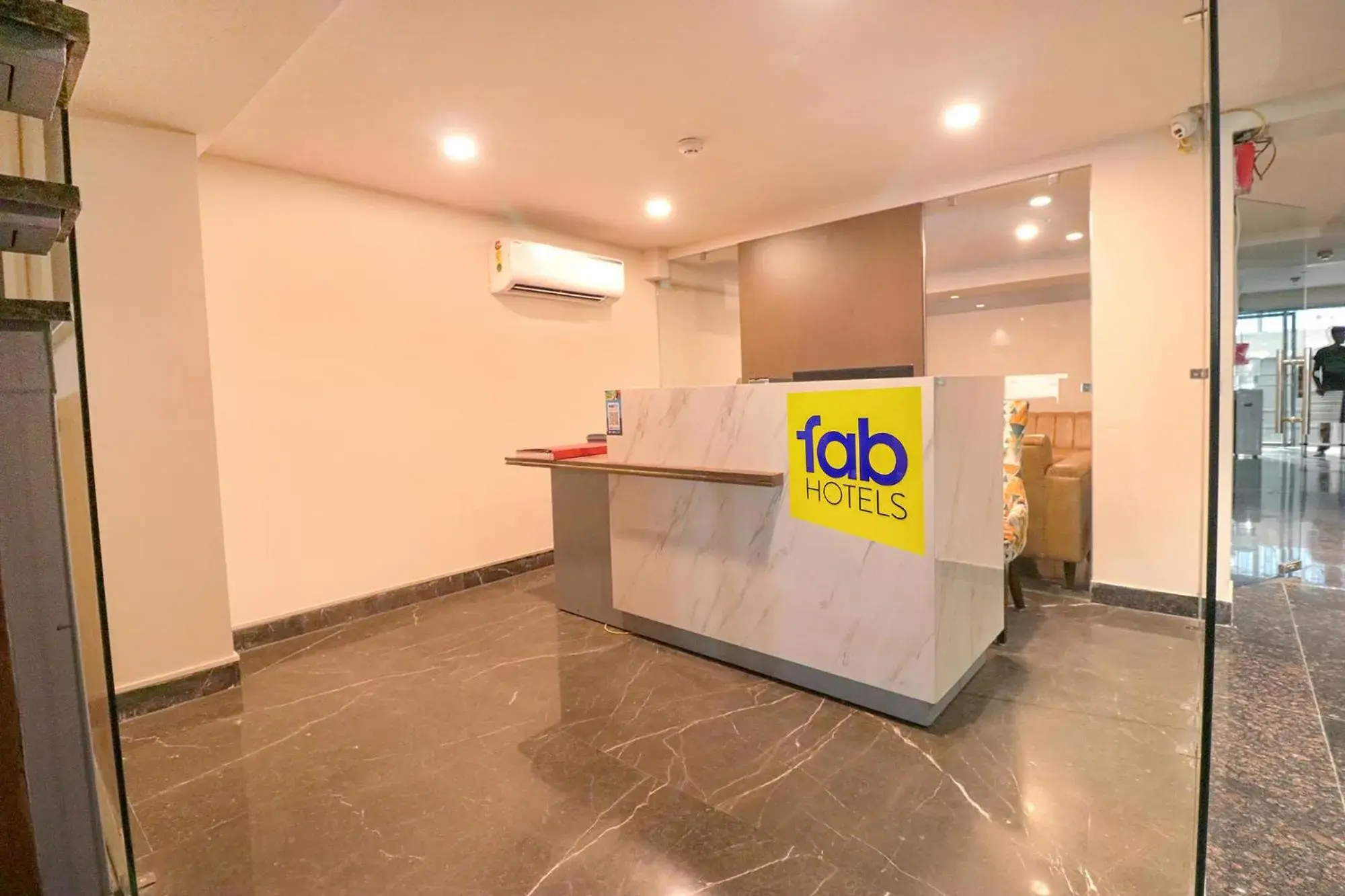 Lobby or reception in FabHotel Prime Shanit Lobby or reception in FabHotel Prime Shanit