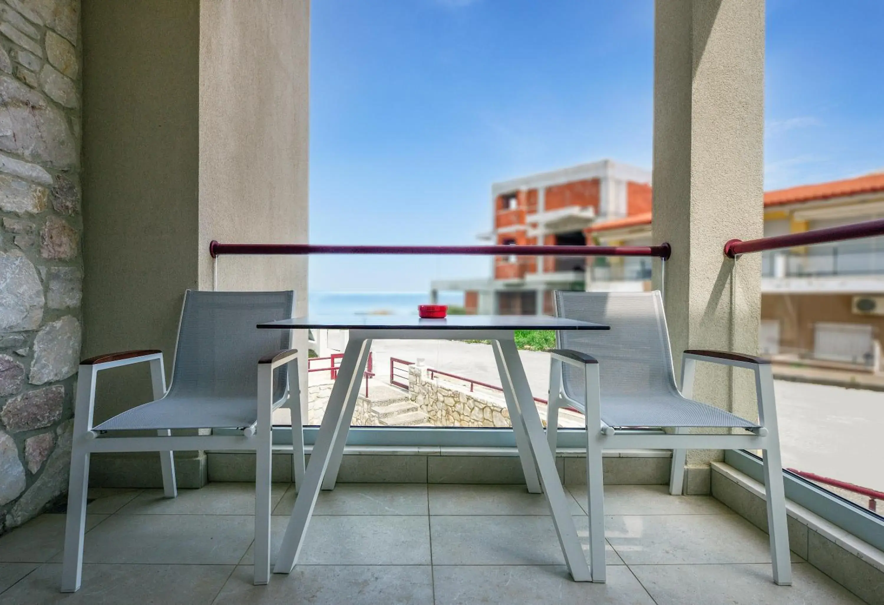 Deluxe Double Room with Sea View - Mezzanine in Elpiniki Luxury Rooms Deluxe Double Room with Sea View - Mezzanine in Elpiniki Luxury Rooms