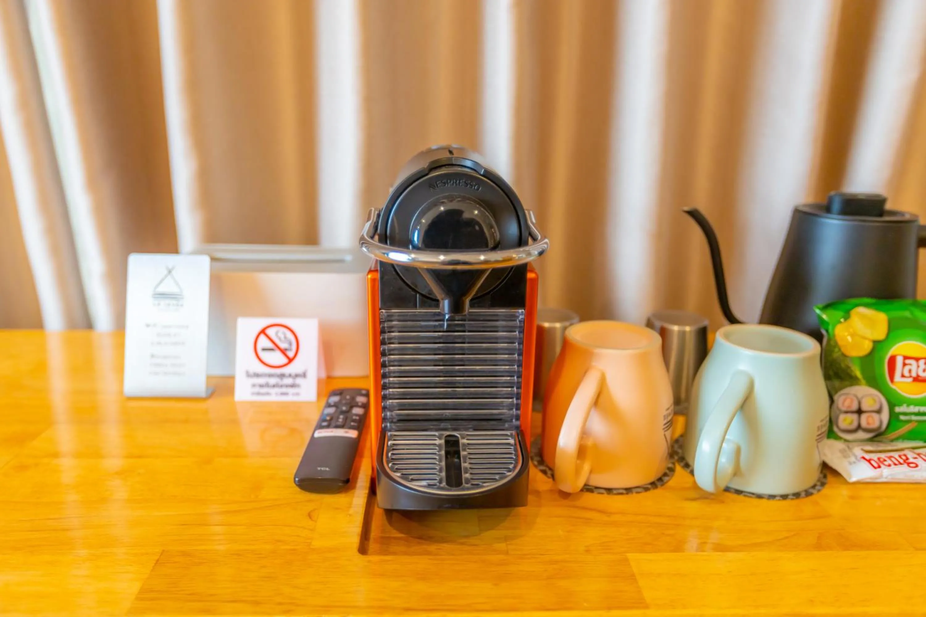 Coffee/tea facilities in La Levée Resort