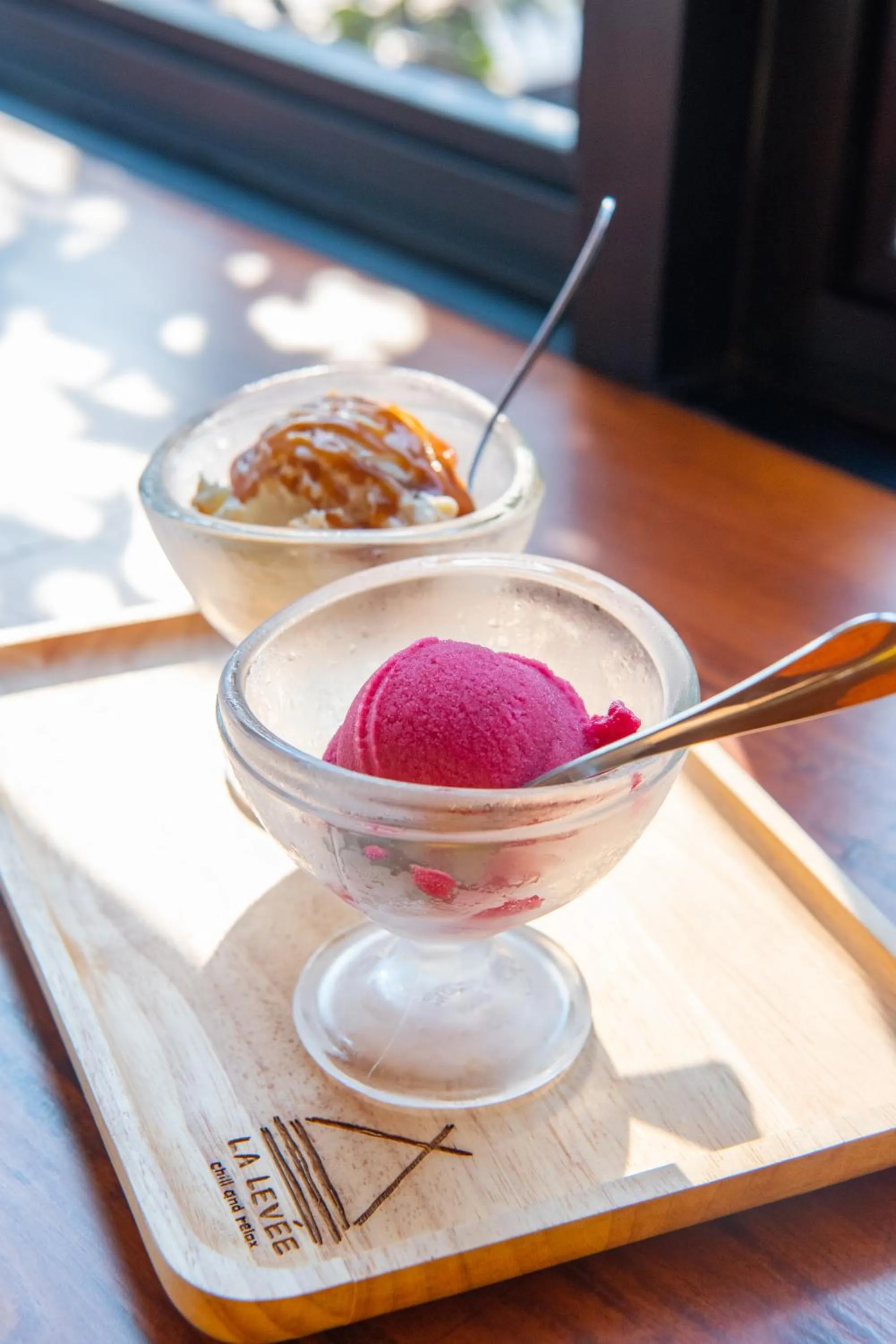 Food and drinks in La Levée Resort