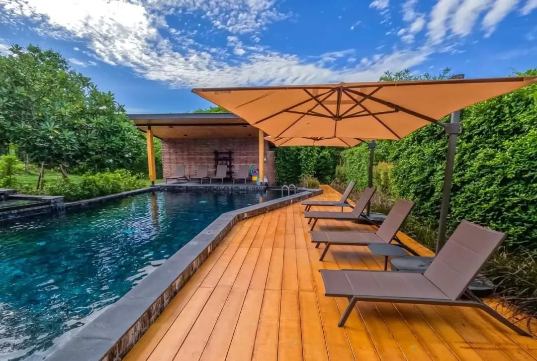 Swimming pool in La Levée Resort