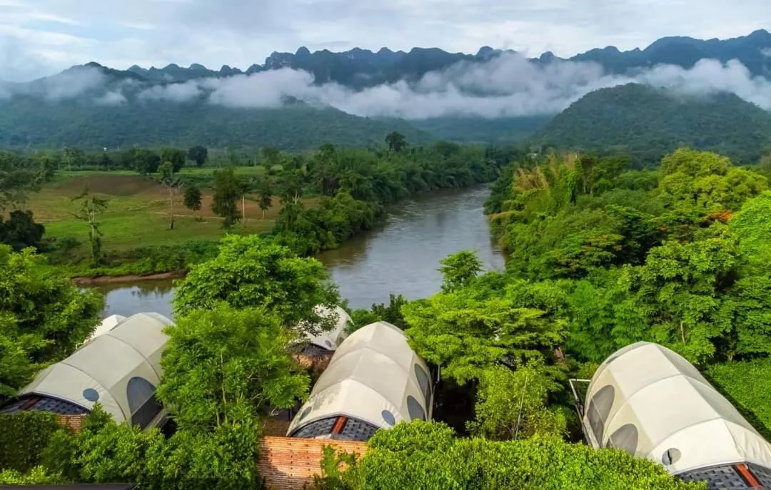 Natural landscape in La Levée Resort