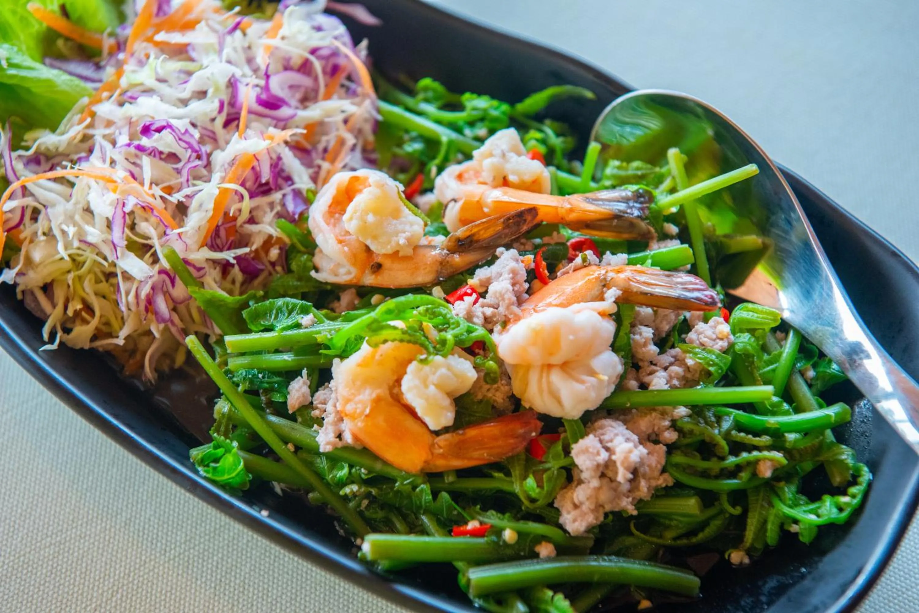 Food in La Levée Resort