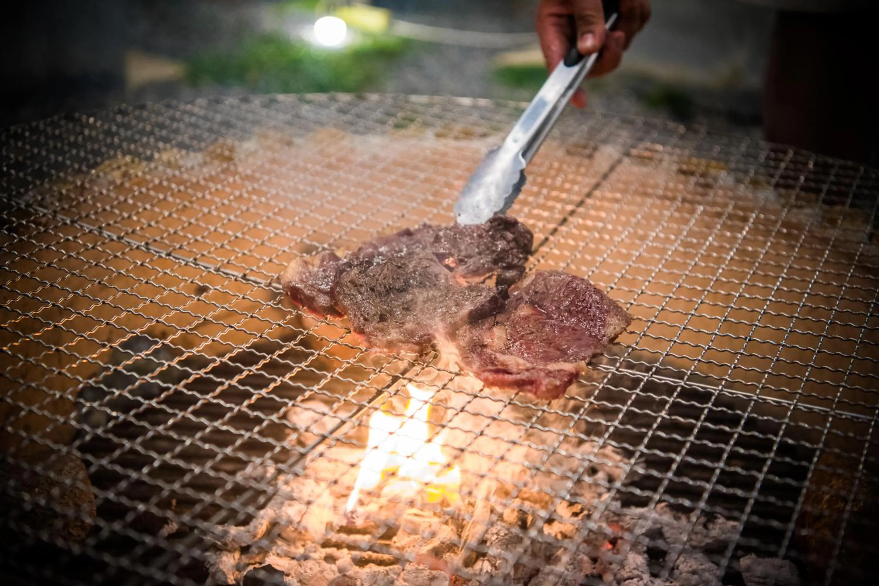 BBQ facilities in La Levée Resort