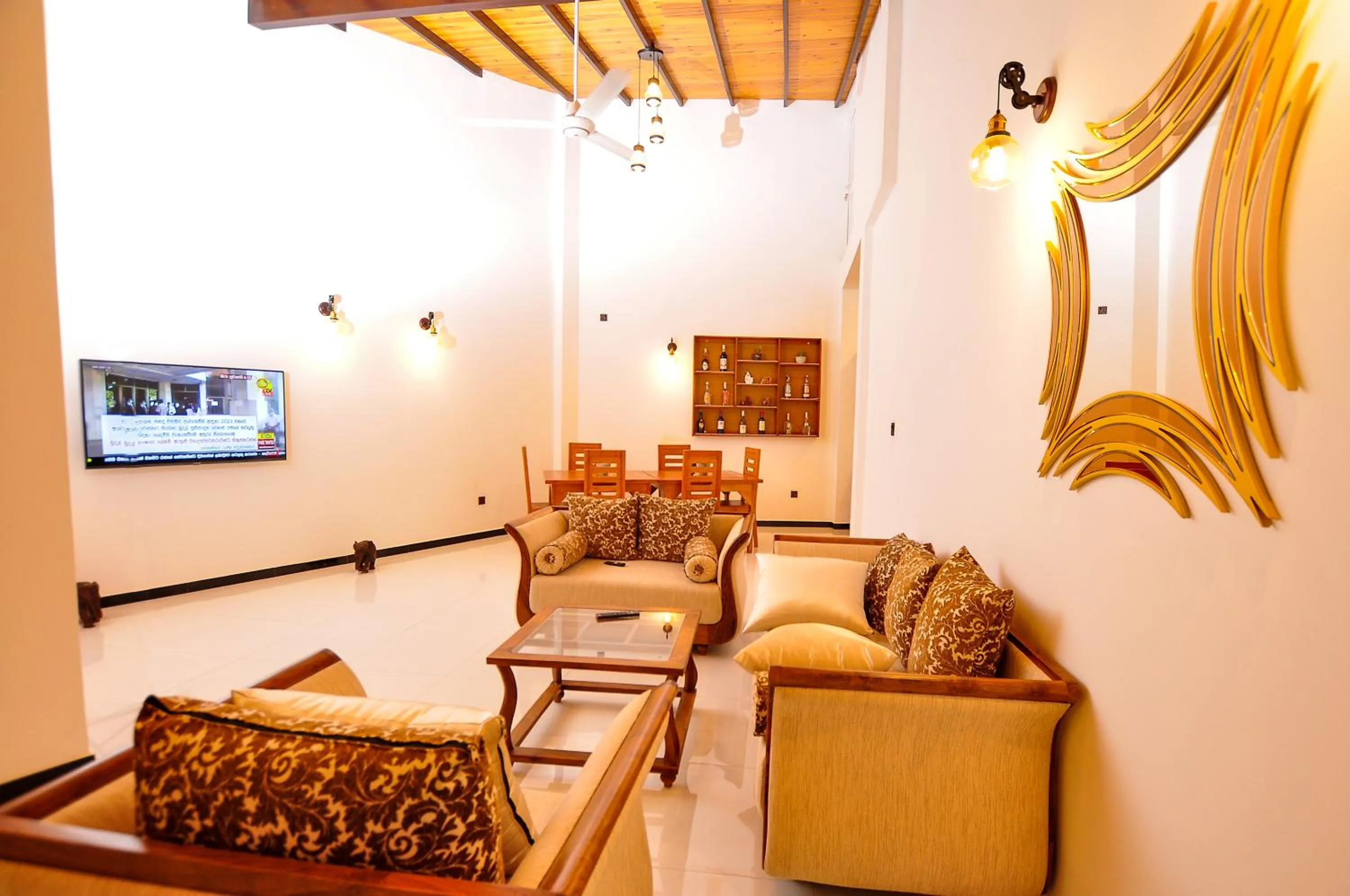 Living room in Sachinro Hotel Mirissa