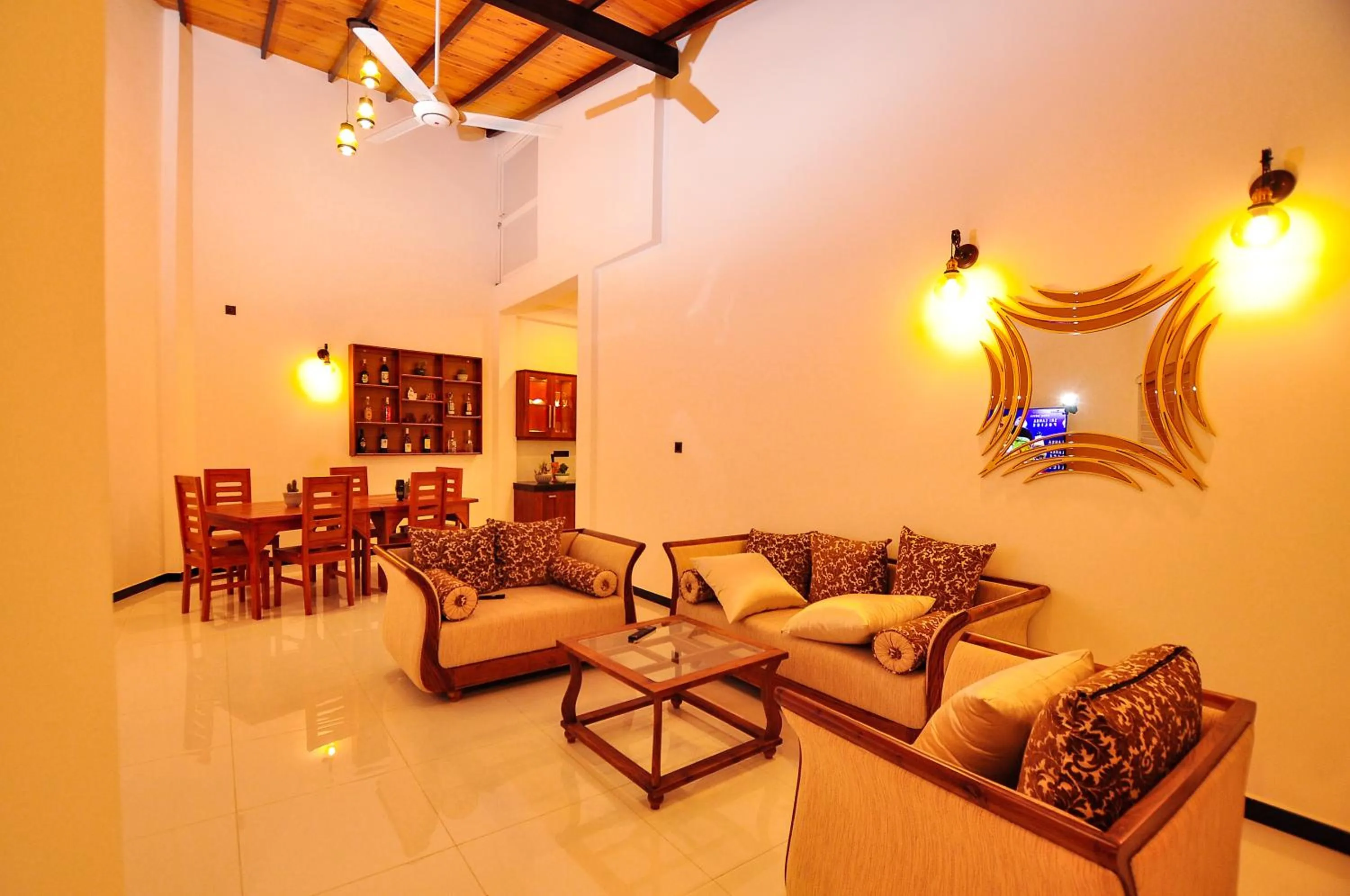 Living room in Sachinro Hotel Mirissa