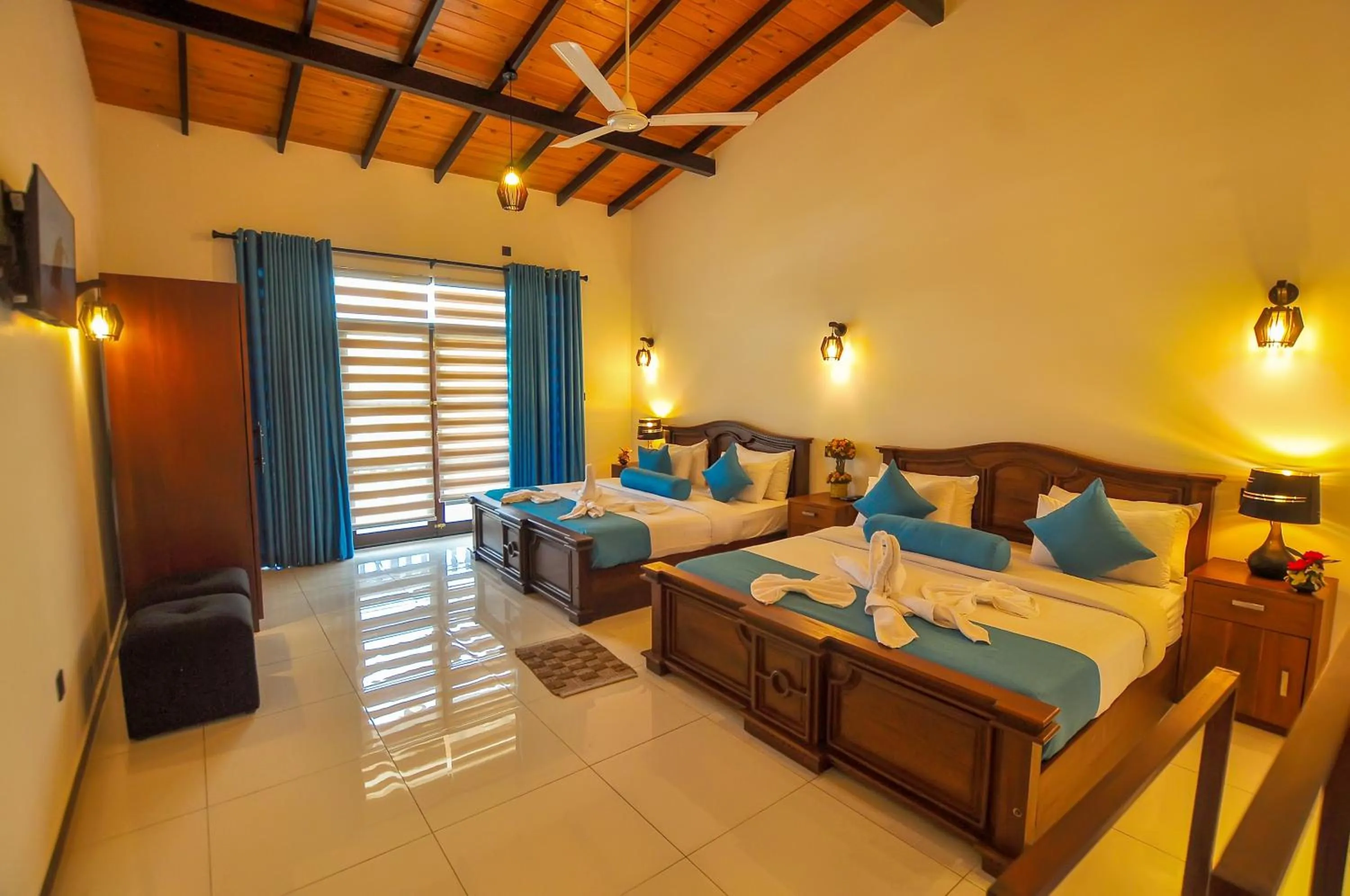 Bedroom, Bed in Sachinro Hotel Mirissa