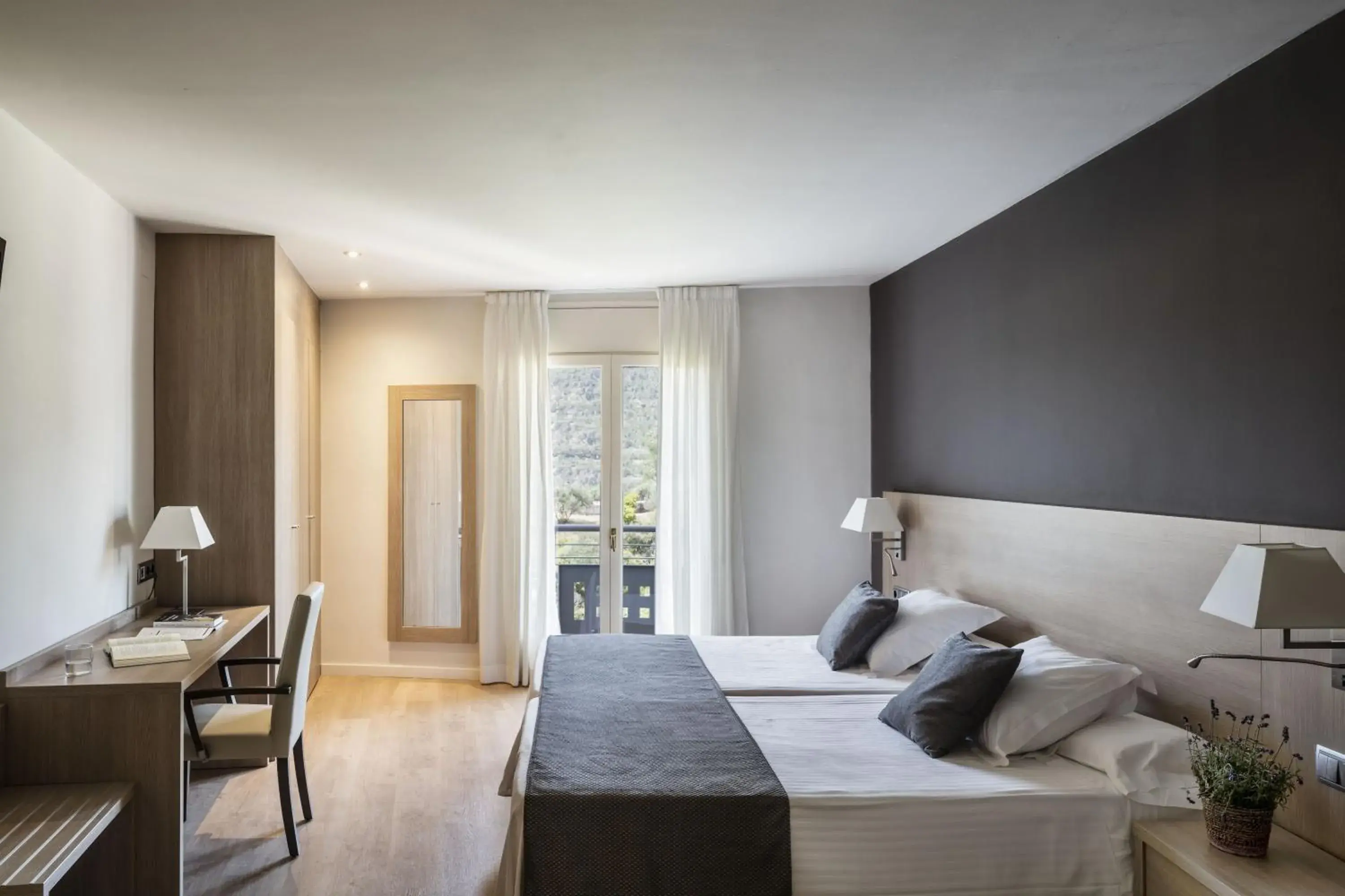 Bed in Balneari Termes Victòria Bed in Balneari Termes Victòria