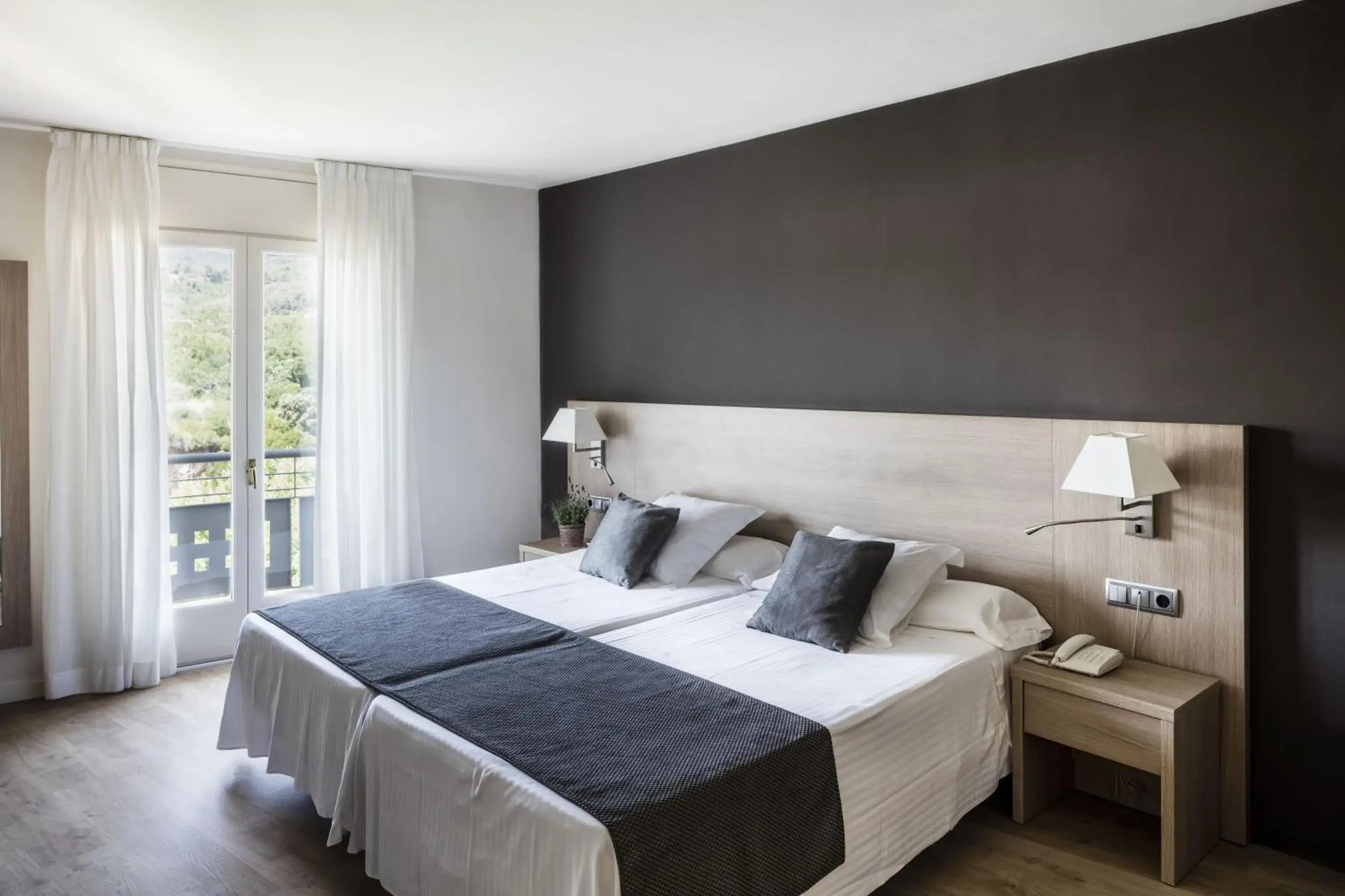 Bed in Balneari Termes Victòria Bed in Balneari Termes Victòria