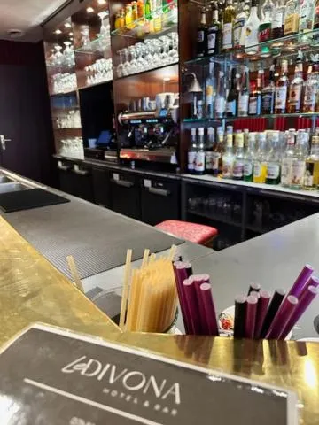 Lounge or bar in Hotel Le Divona "au coeur de Divonne"