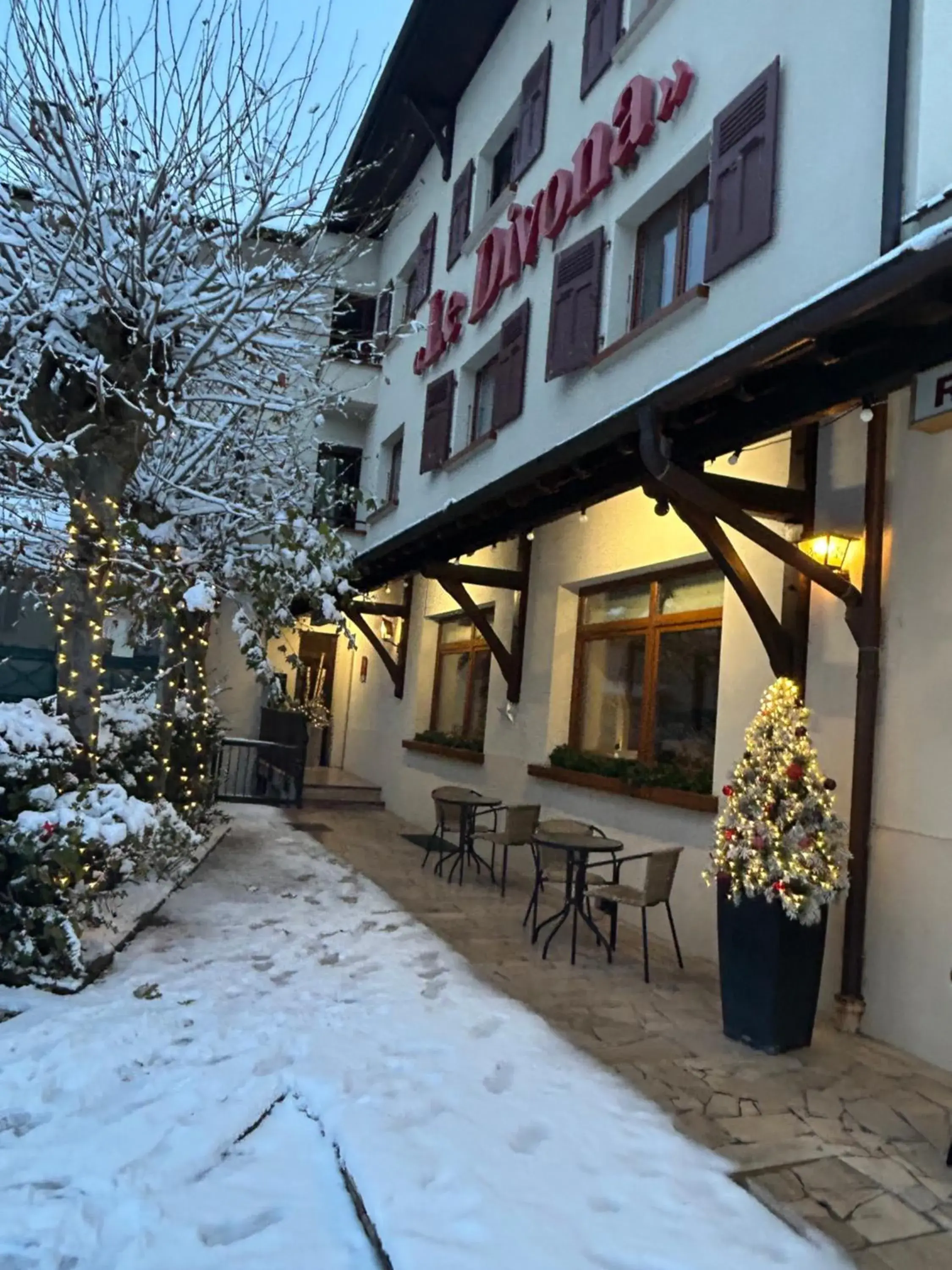 Winter in Hotel Le Divona "au coeur de Divonne" Winter in Hotel Le Divona "au coeur de Divonne"