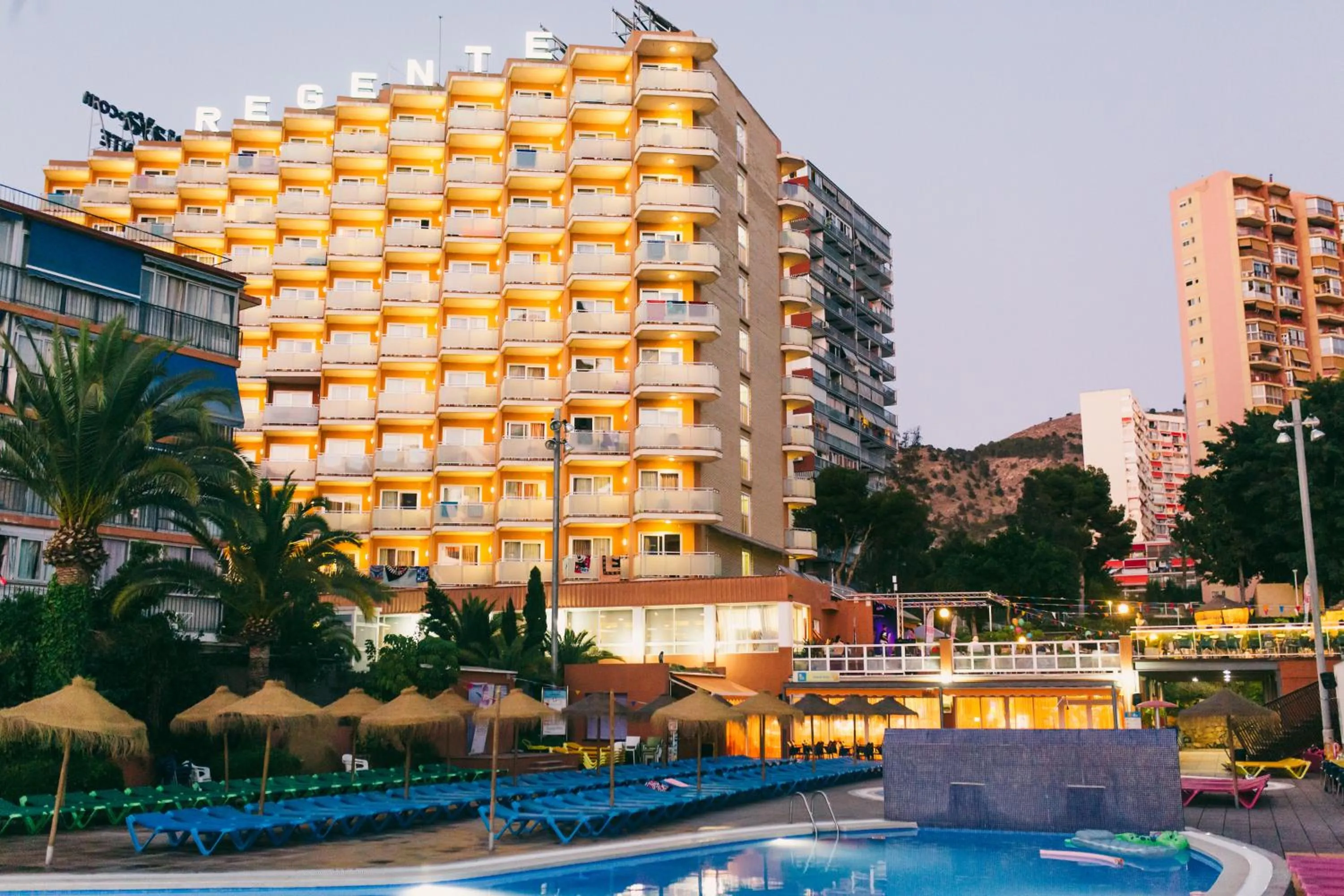 Property building in Medplaya Hotel Regente