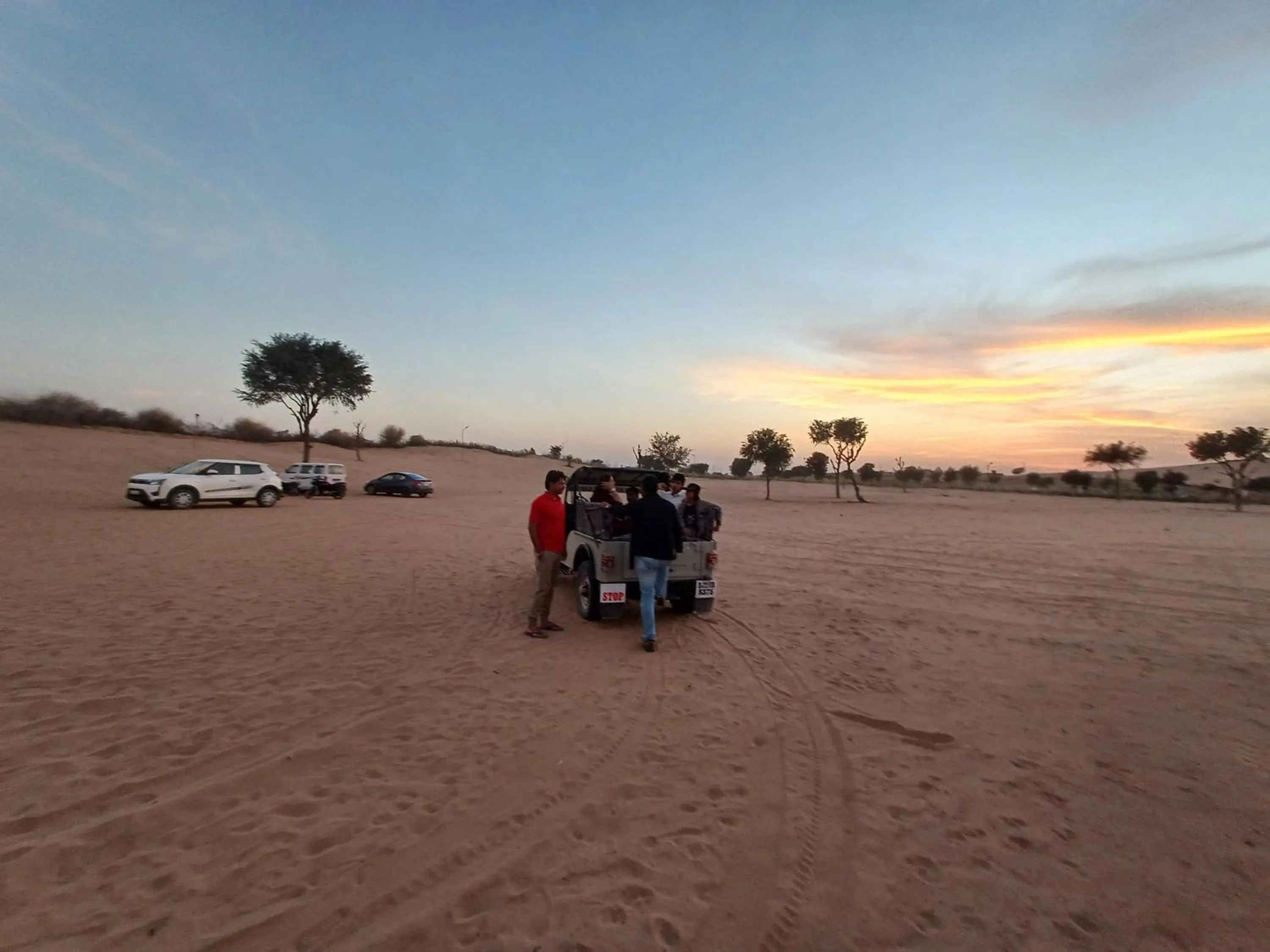 Parking in Bikaner Desert Camp and Resort