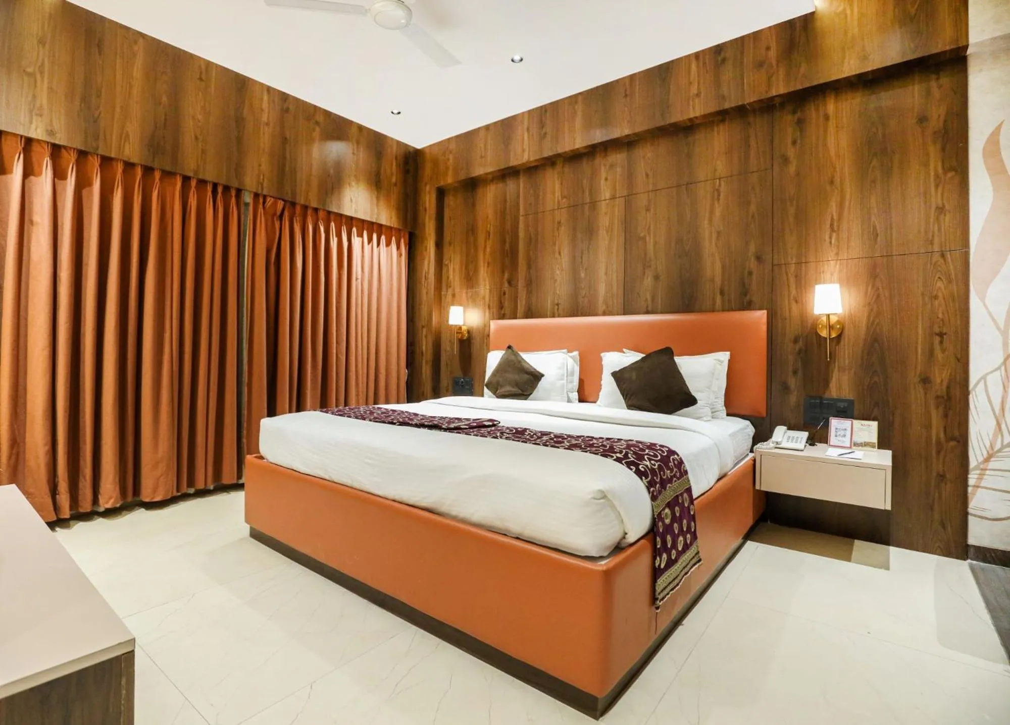 Bed in Hotel Atithi, Aurangabad