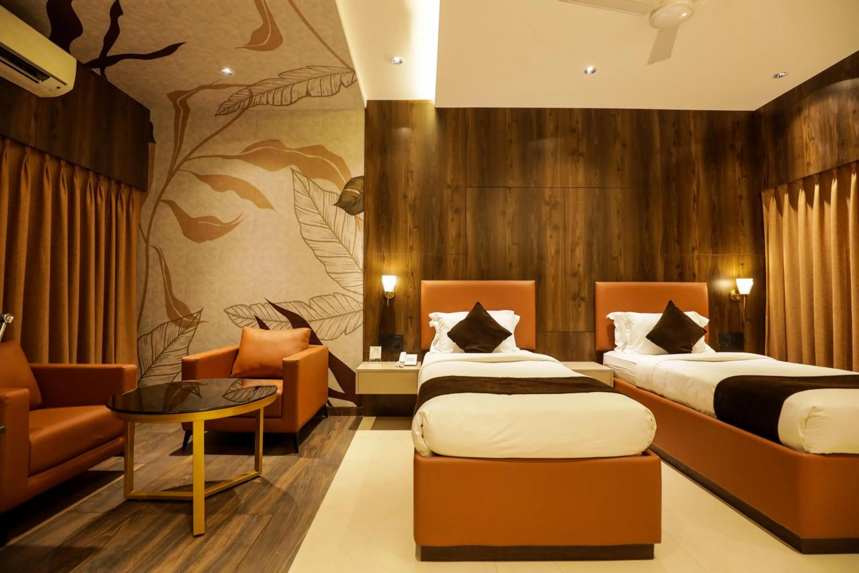 Bed in Hotel Atithi, Aurangabad